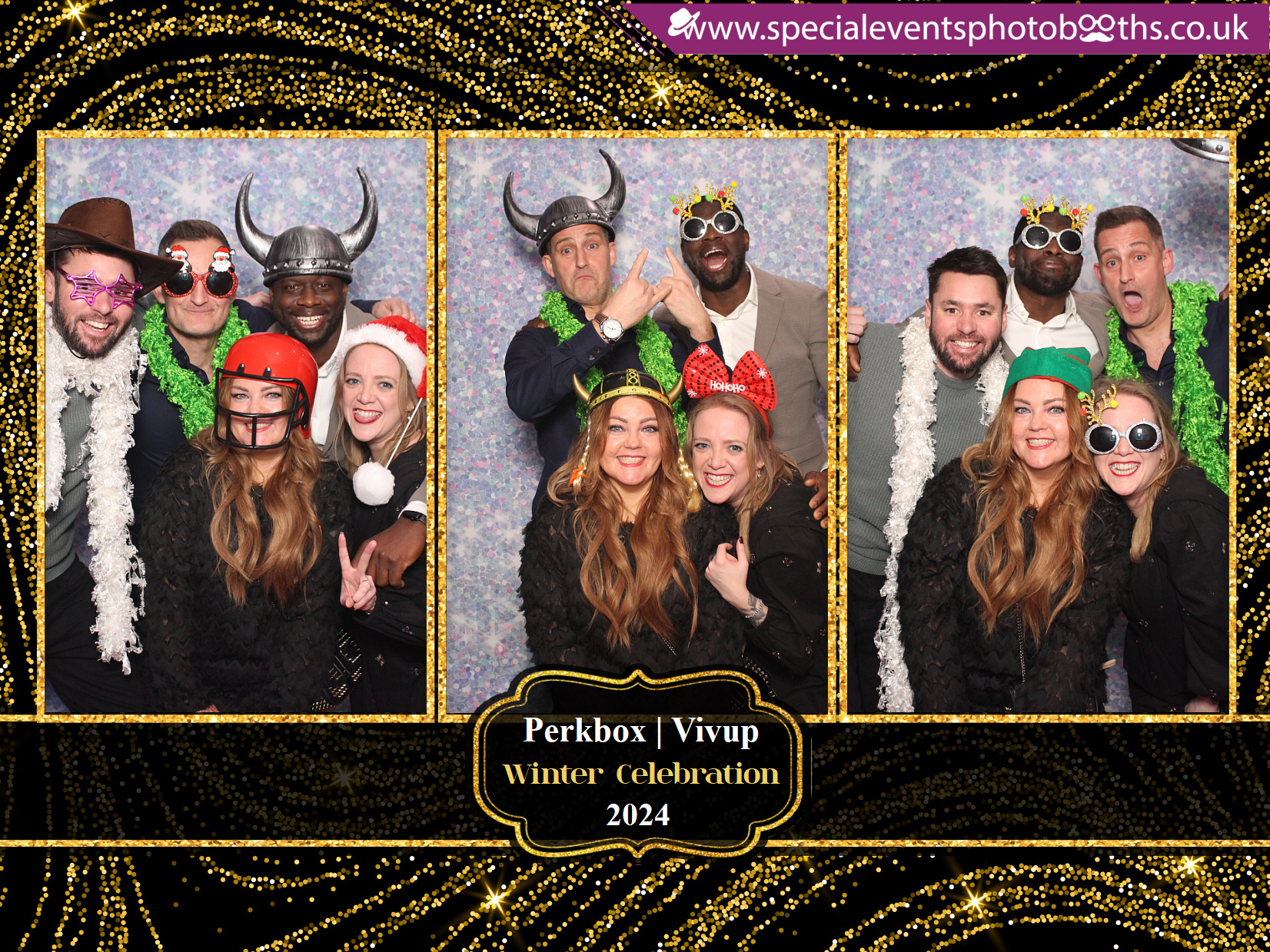 Perkbox and Vivup Winter Party 2024 | View more photos from the event at my.specialeventsphotobooths.co.uk/u/SpecialEventsPhotoBooths/Perkbox-and-Vivup-Winter-Party-2024