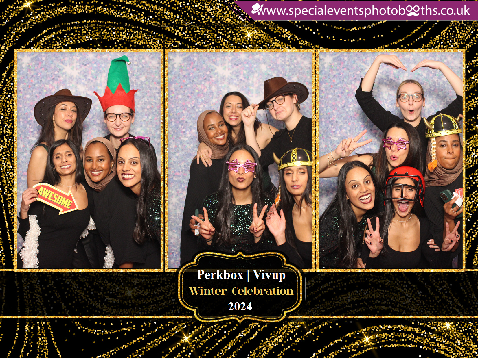 Perkbox and Vivup Winter Party 2024 | View more photos from the event at my.specialeventsphotobooths.co.uk/u/SpecialEventsPhotoBooths/Perkbox-and-Vivup-Winter-Party-2024