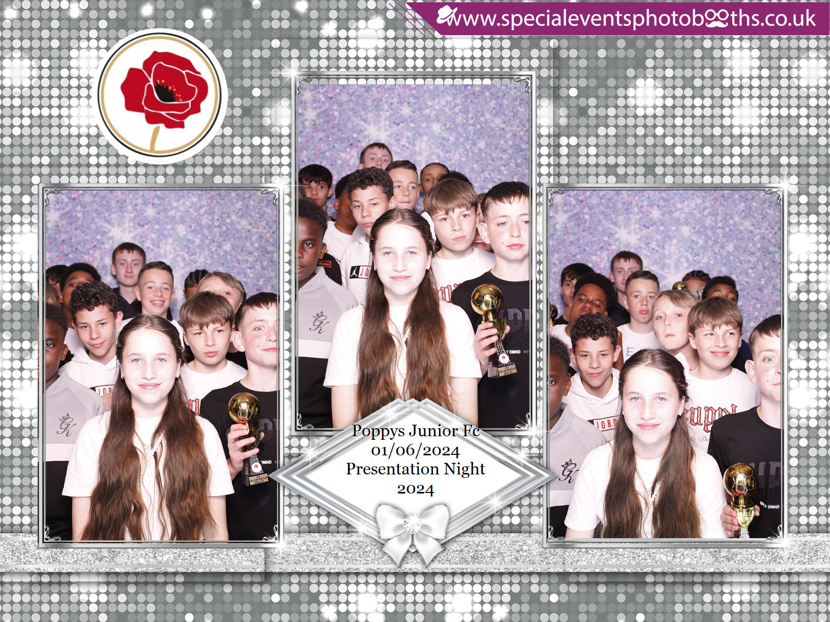 Poppy's Junior Fc | View more photos from the event at my.specialeventsphotobooths.co.uk/u/SpecialEventsPhotoBooths/Poppys-Junior-Fc-0