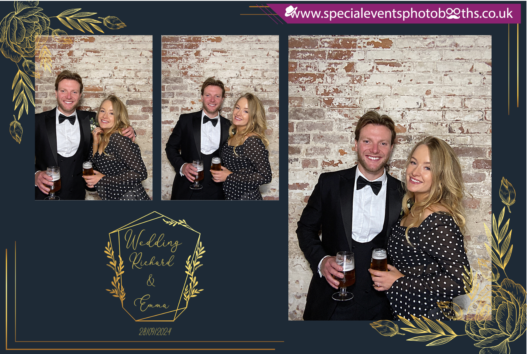 Richard & Emma | View more photos from the event at my.specialeventsphotobooths.co.uk/u/SpecialEventsPhotoBooths/Richard-Emma