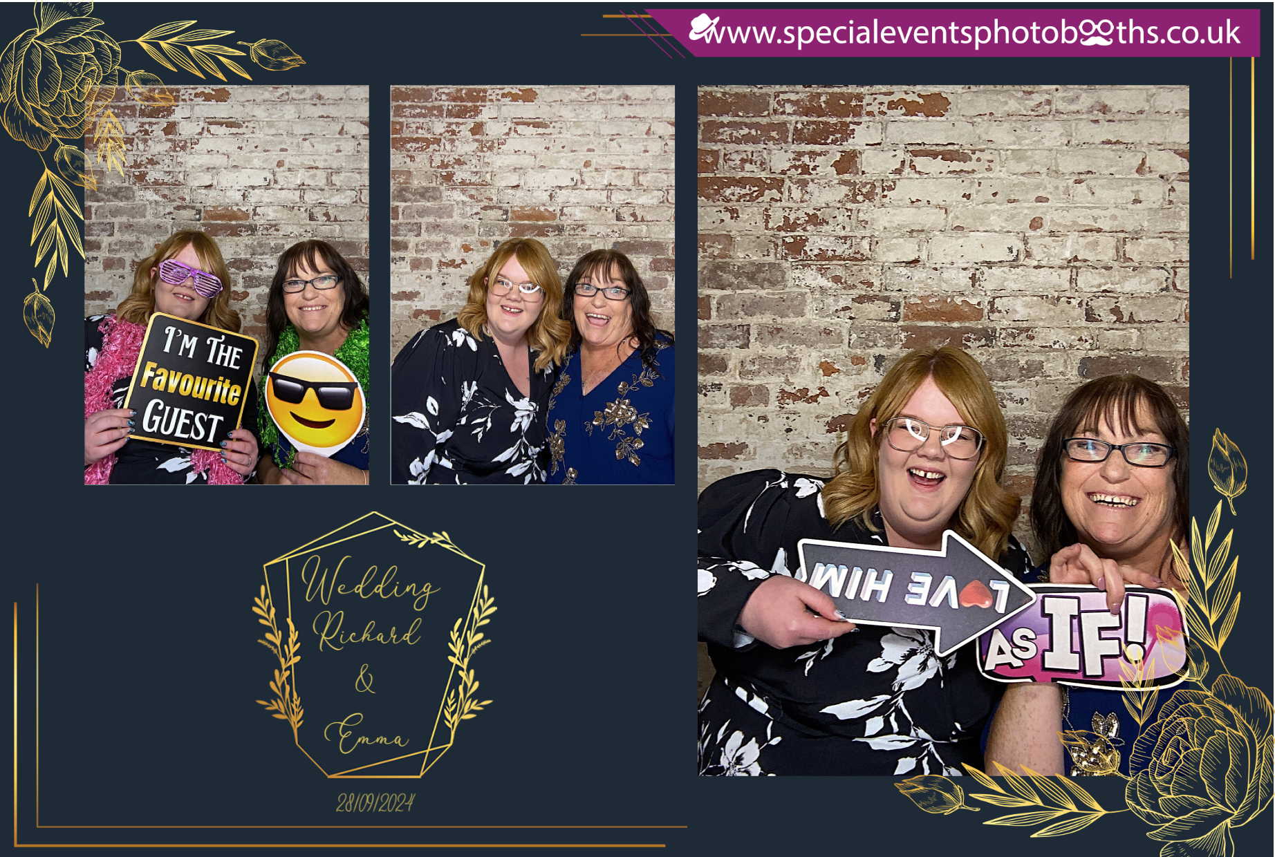 Richard & Emma | View more photos from the event at my.specialeventsphotobooths.co.uk/u/SpecialEventsPhotoBooths/Richard-Emma