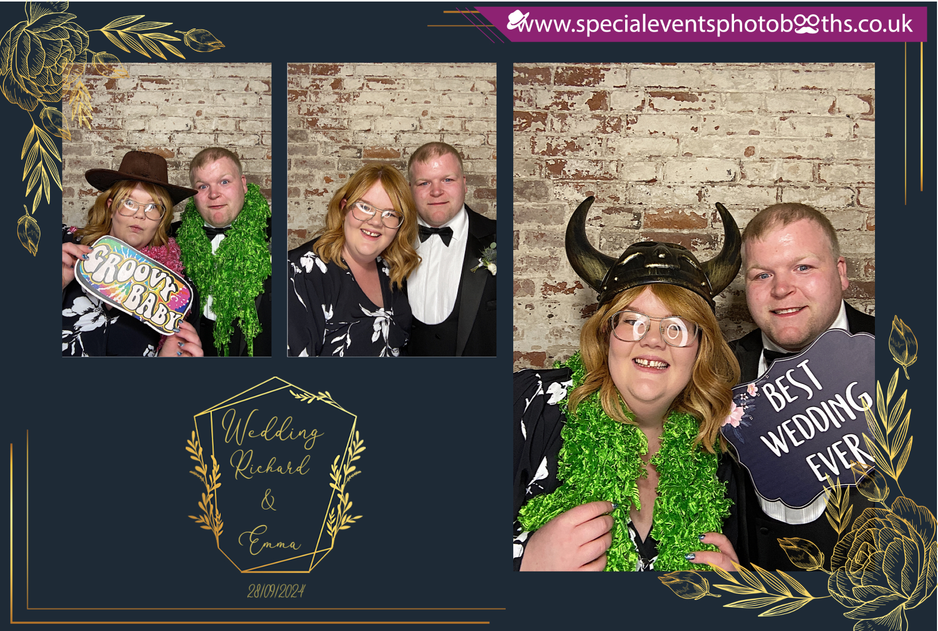 Richard & Emma | View more photos from the event at my.specialeventsphotobooths.co.uk/u/SpecialEventsPhotoBooths/Richard-Emma