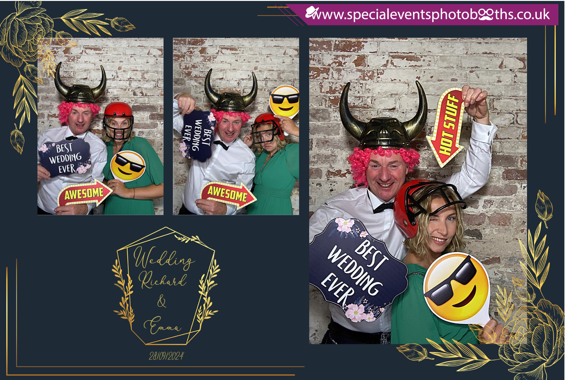 Richard & Emma | View more photos from the event at my.specialeventsphotobooths.co.uk/u/SpecialEventsPhotoBooths/Richard-Emma