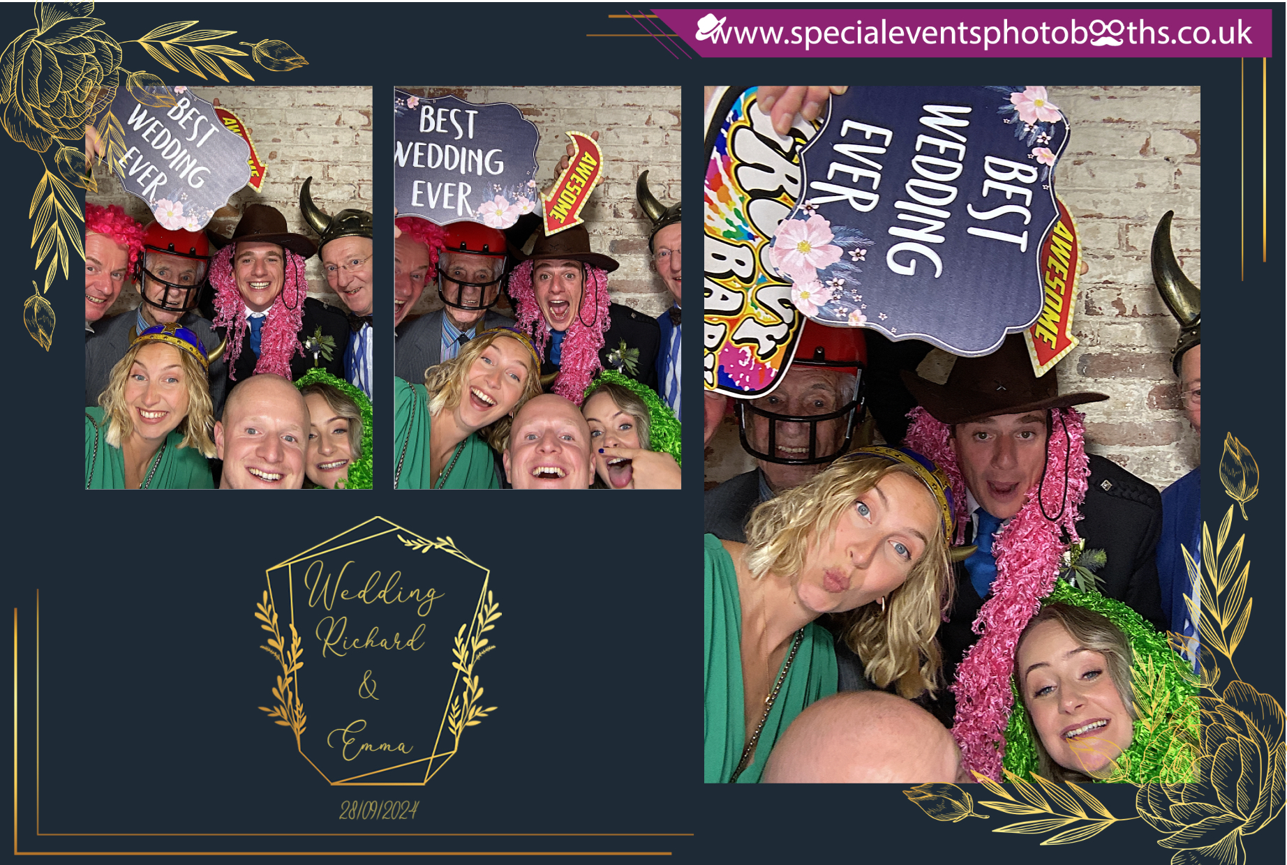 Richard & Emma | View more photos from the event at my.specialeventsphotobooths.co.uk/u/SpecialEventsPhotoBooths/Richard-Emma