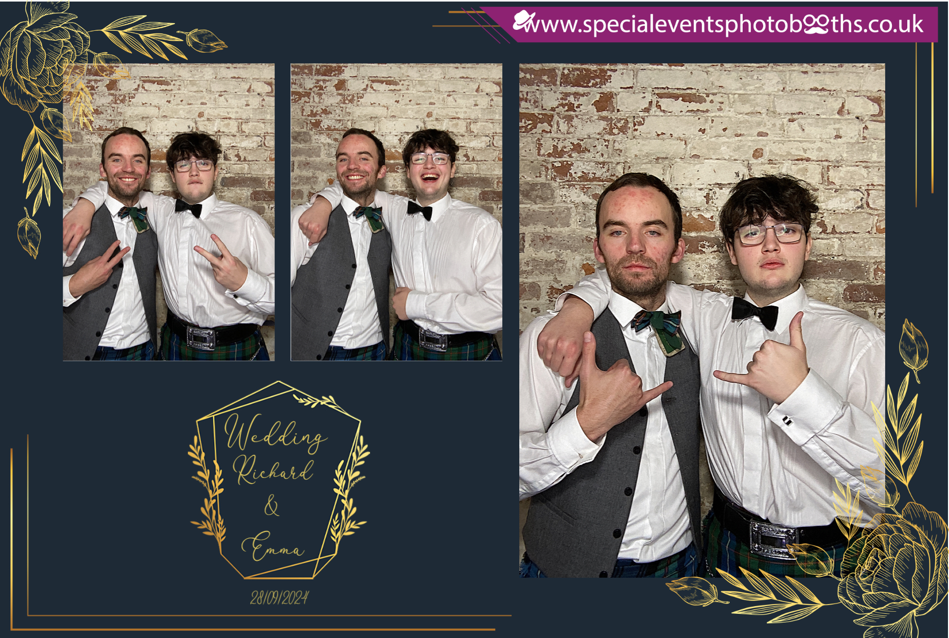Richard & Emma | View more photos from the event at my.specialeventsphotobooths.co.uk/u/SpecialEventsPhotoBooths/Richard-Emma