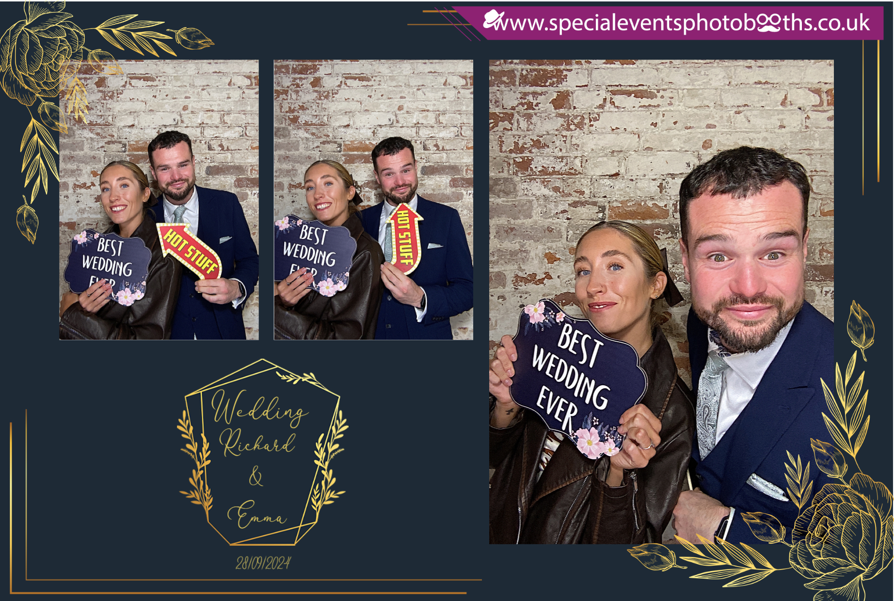 Richard & Emma | View more photos from the event at my.specialeventsphotobooths.co.uk/u/SpecialEventsPhotoBooths/Richard-Emma