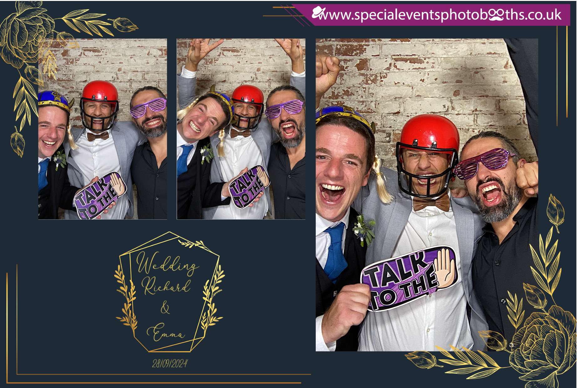 Richard & Emma | View more photos from the event at my.specialeventsphotobooths.co.uk/u/SpecialEventsPhotoBooths/Richard-Emma