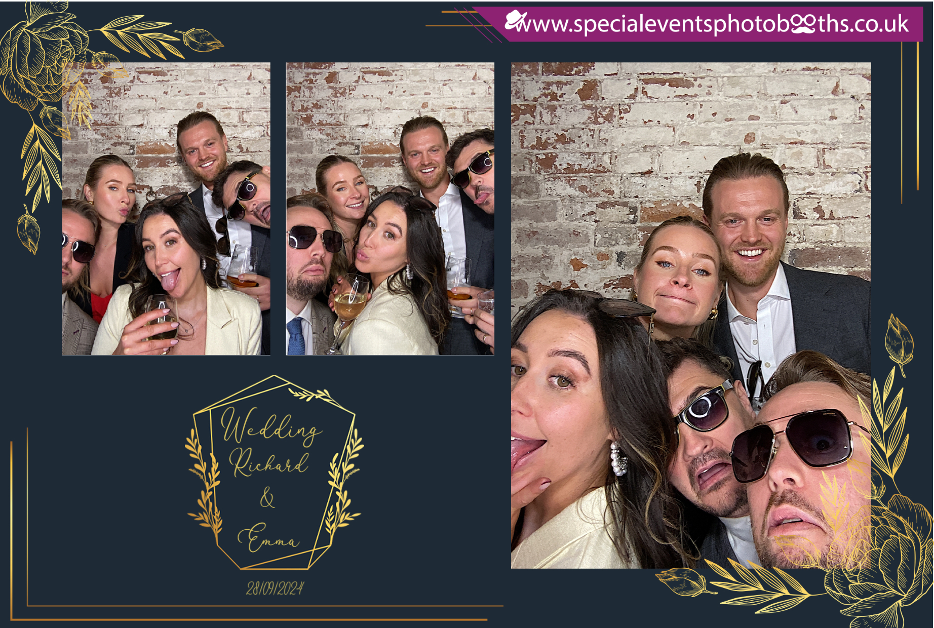 Richard & Emma | View more photos from the event at my.specialeventsphotobooths.co.uk/u/SpecialEventsPhotoBooths/Richard-Emma