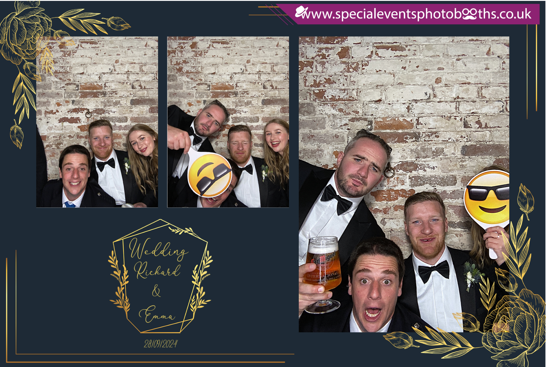 Richard & Emma | View more photos from the event at my.specialeventsphotobooths.co.uk/u/SpecialEventsPhotoBooths/Richard-Emma