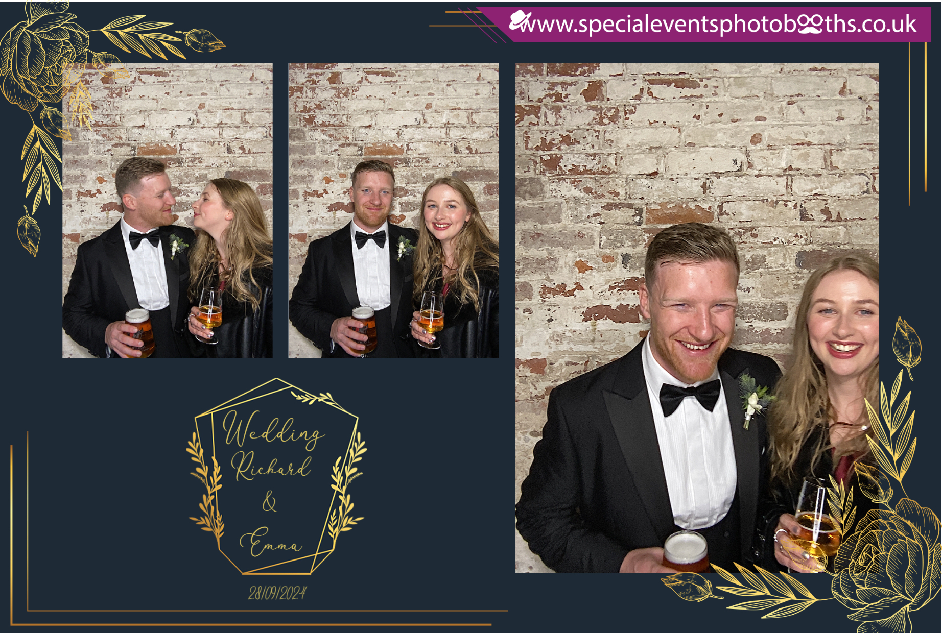 Richard & Emma | View more photos from the event at my.specialeventsphotobooths.co.uk/u/SpecialEventsPhotoBooths/Richard-Emma