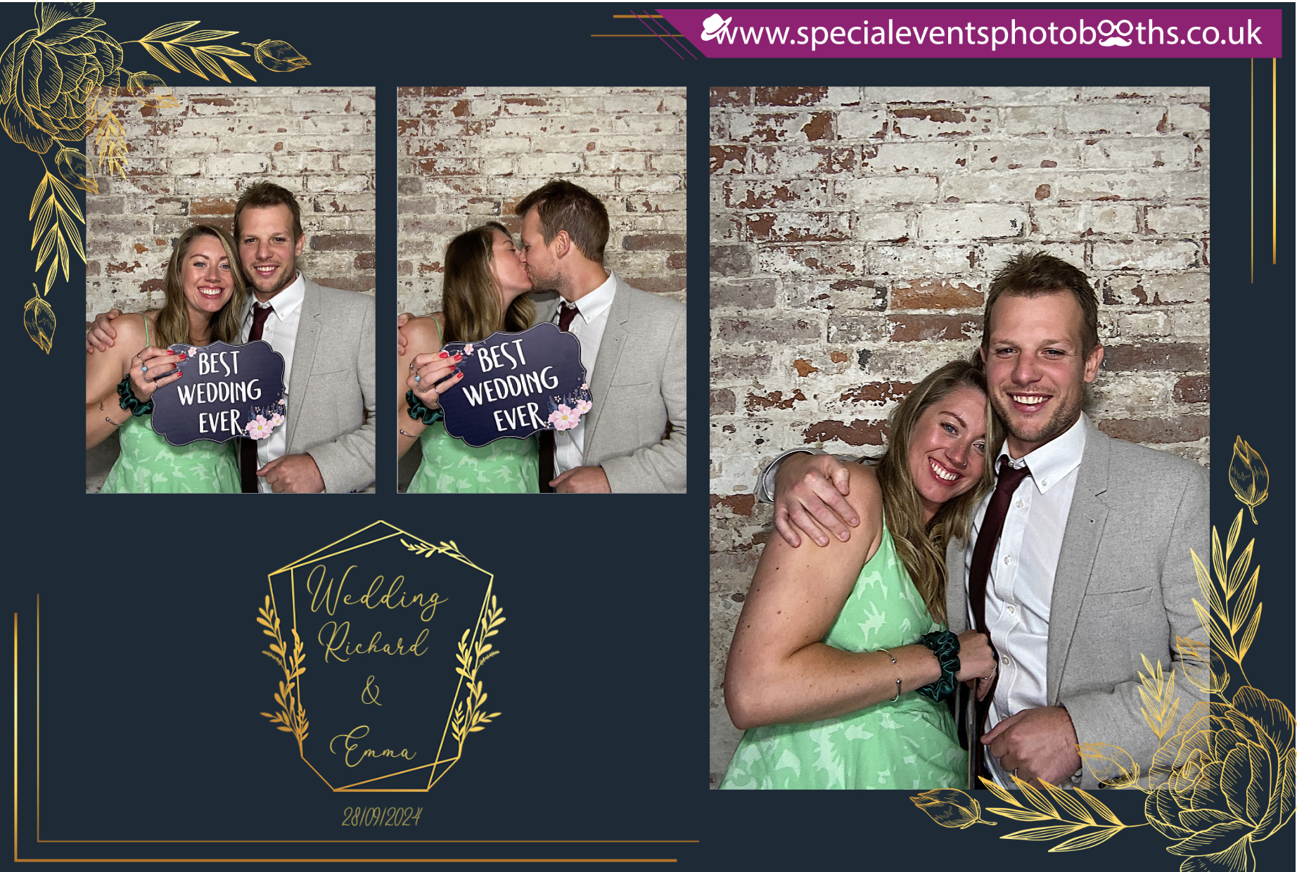 Richard & Emma | View more photos from the event at my.specialeventsphotobooths.co.uk/u/SpecialEventsPhotoBooths/Richard-Emma