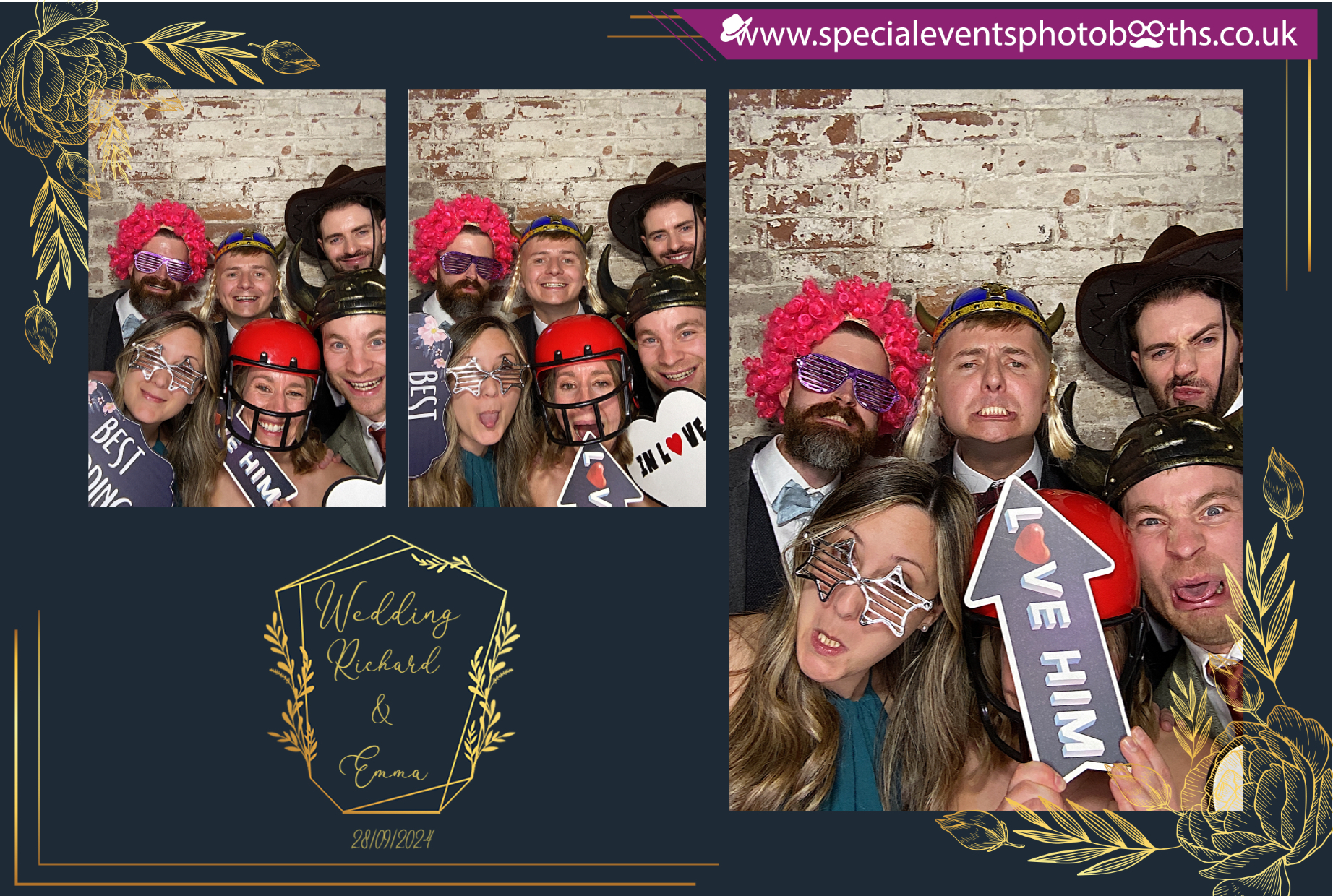 Richard & Emma | View more photos from the event at my.specialeventsphotobooths.co.uk/u/SpecialEventsPhotoBooths/Richard-Emma