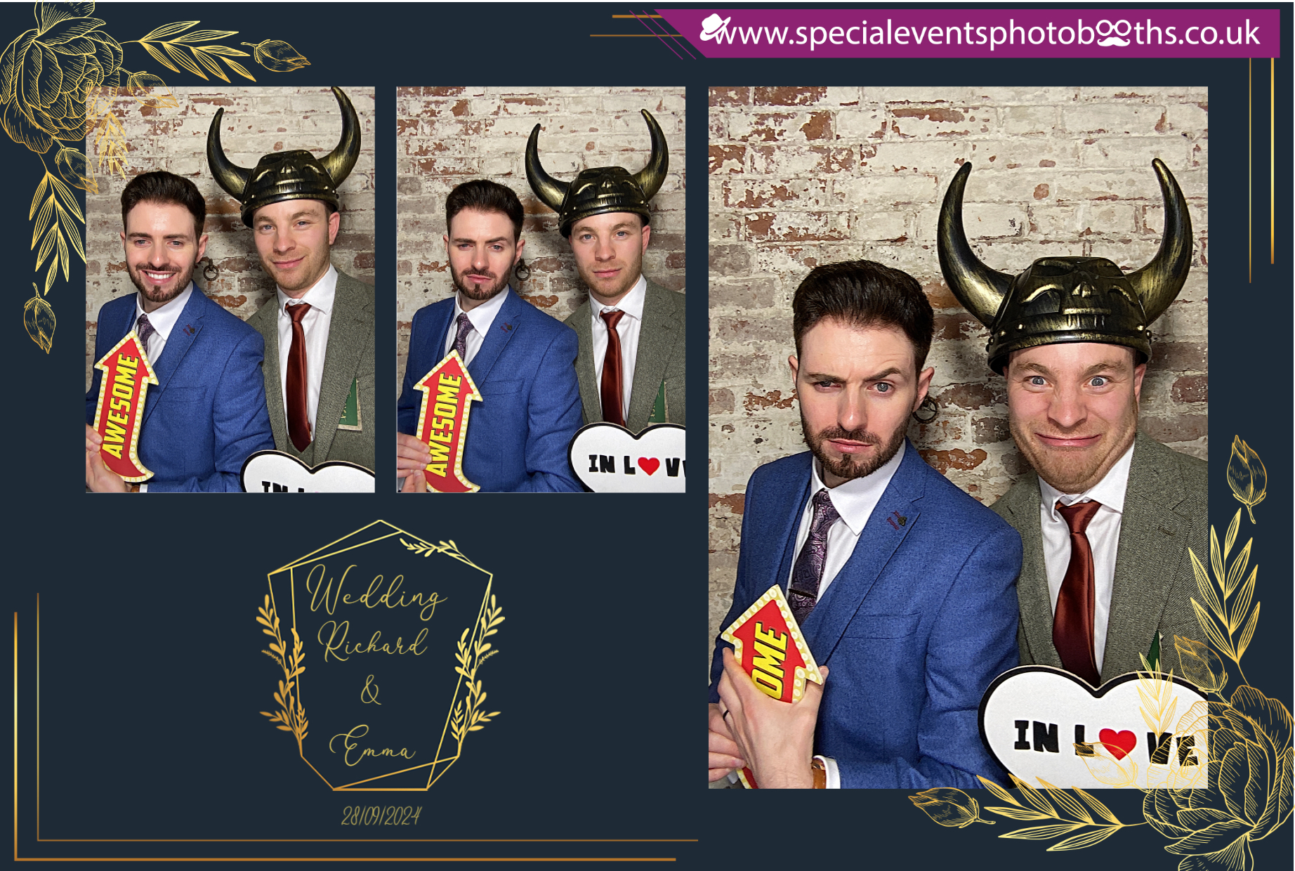 Richard & Emma | View more photos from the event at my.specialeventsphotobooths.co.uk/u/SpecialEventsPhotoBooths/Richard-Emma