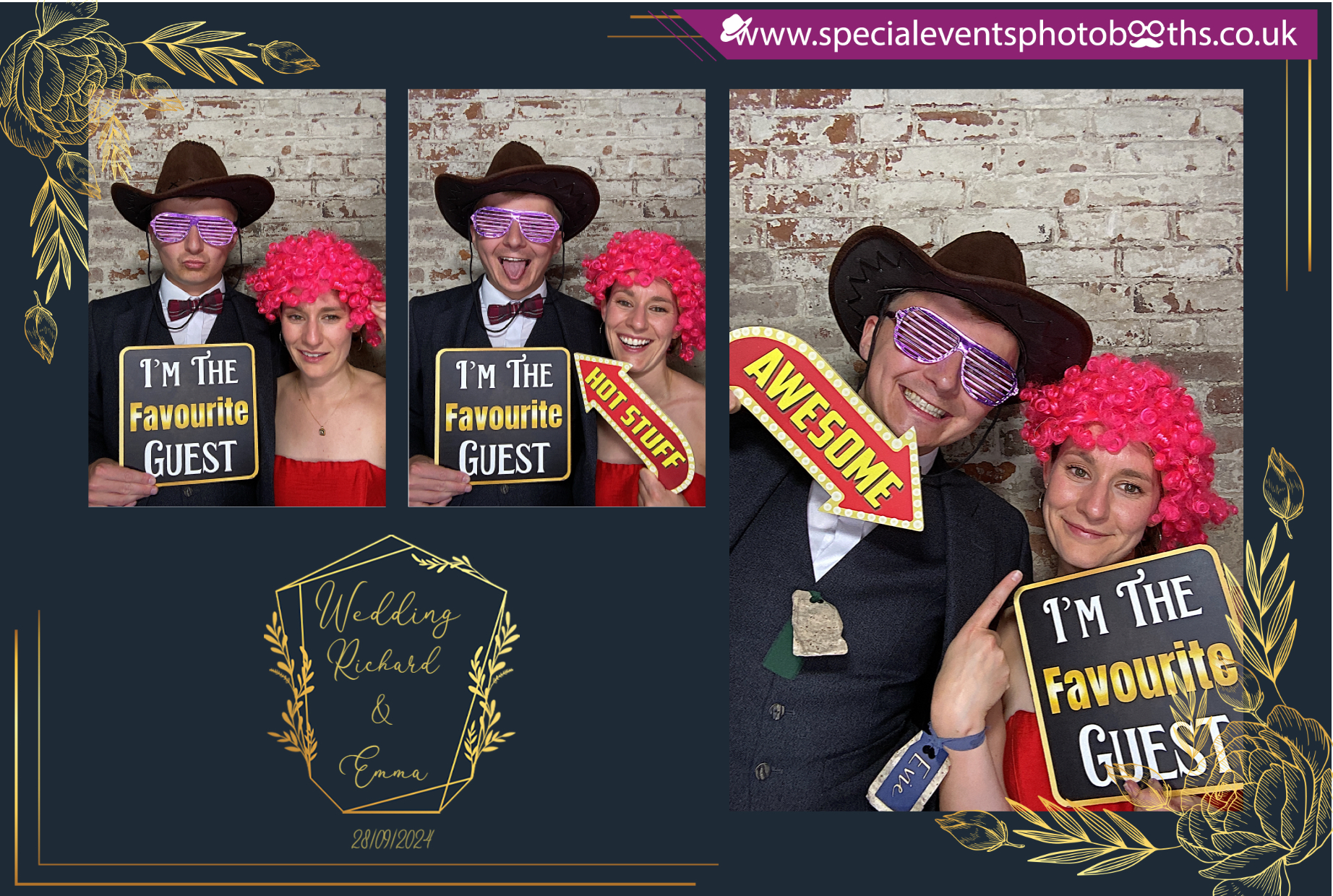 Richard & Emma | View more photos from the event at my.specialeventsphotobooths.co.uk/u/SpecialEventsPhotoBooths/Richard-Emma