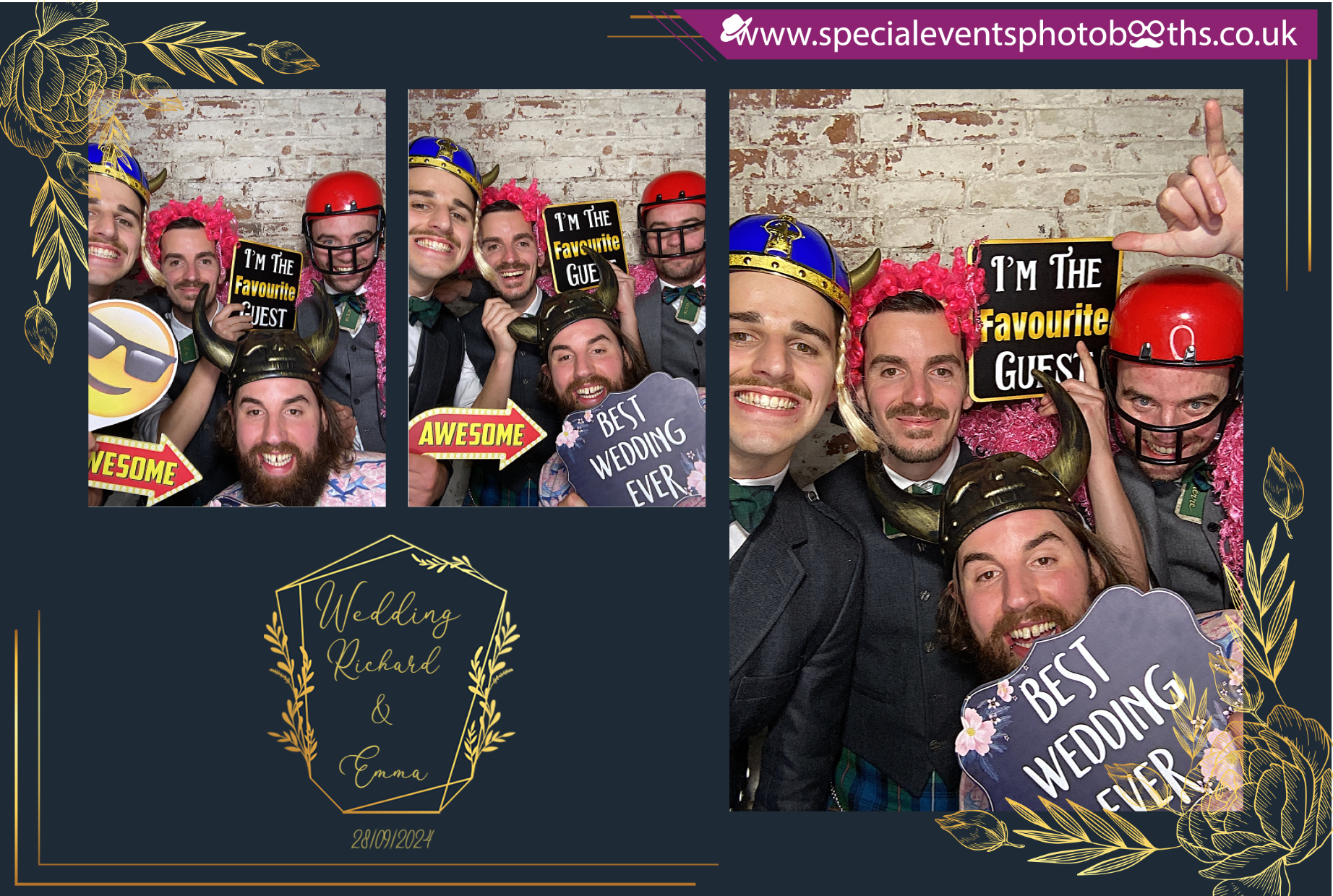 Richard & Emma | View more photos from the event at my.specialeventsphotobooths.co.uk/u/SpecialEventsPhotoBooths/Richard-Emma
