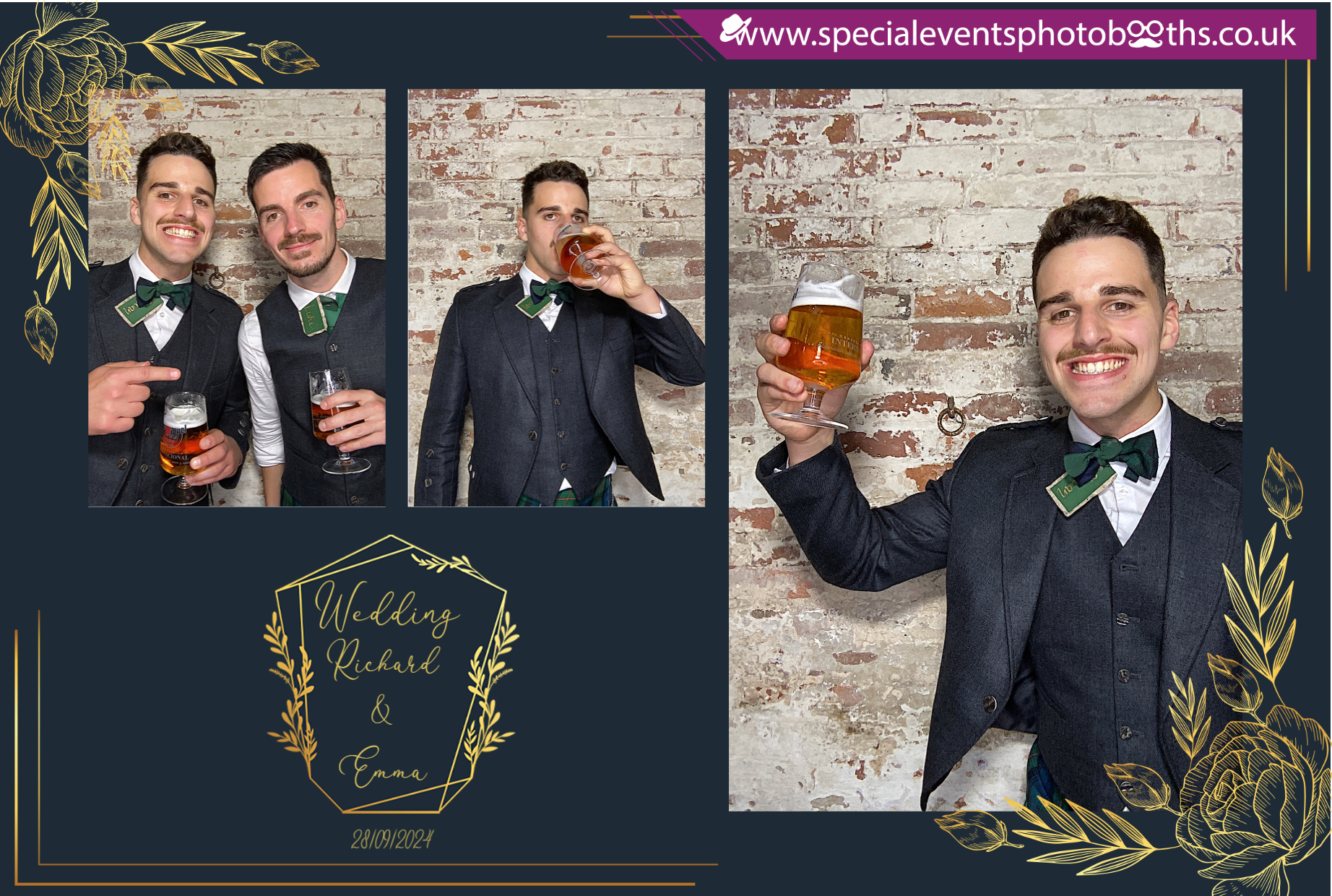Richard & Emma | View more photos from the event at my.specialeventsphotobooths.co.uk/u/SpecialEventsPhotoBooths/Richard-Emma