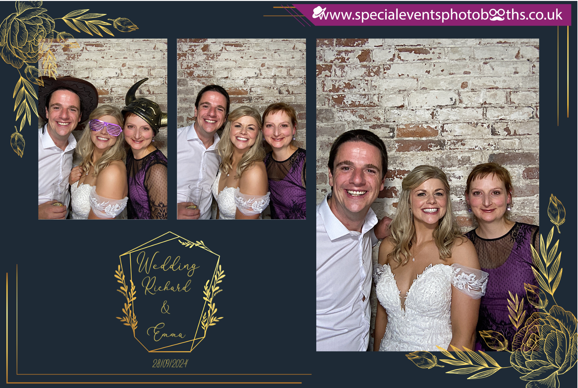 Richard & Emma | View more photos from the event at my.specialeventsphotobooths.co.uk/u/SpecialEventsPhotoBooths/Richard-Emma