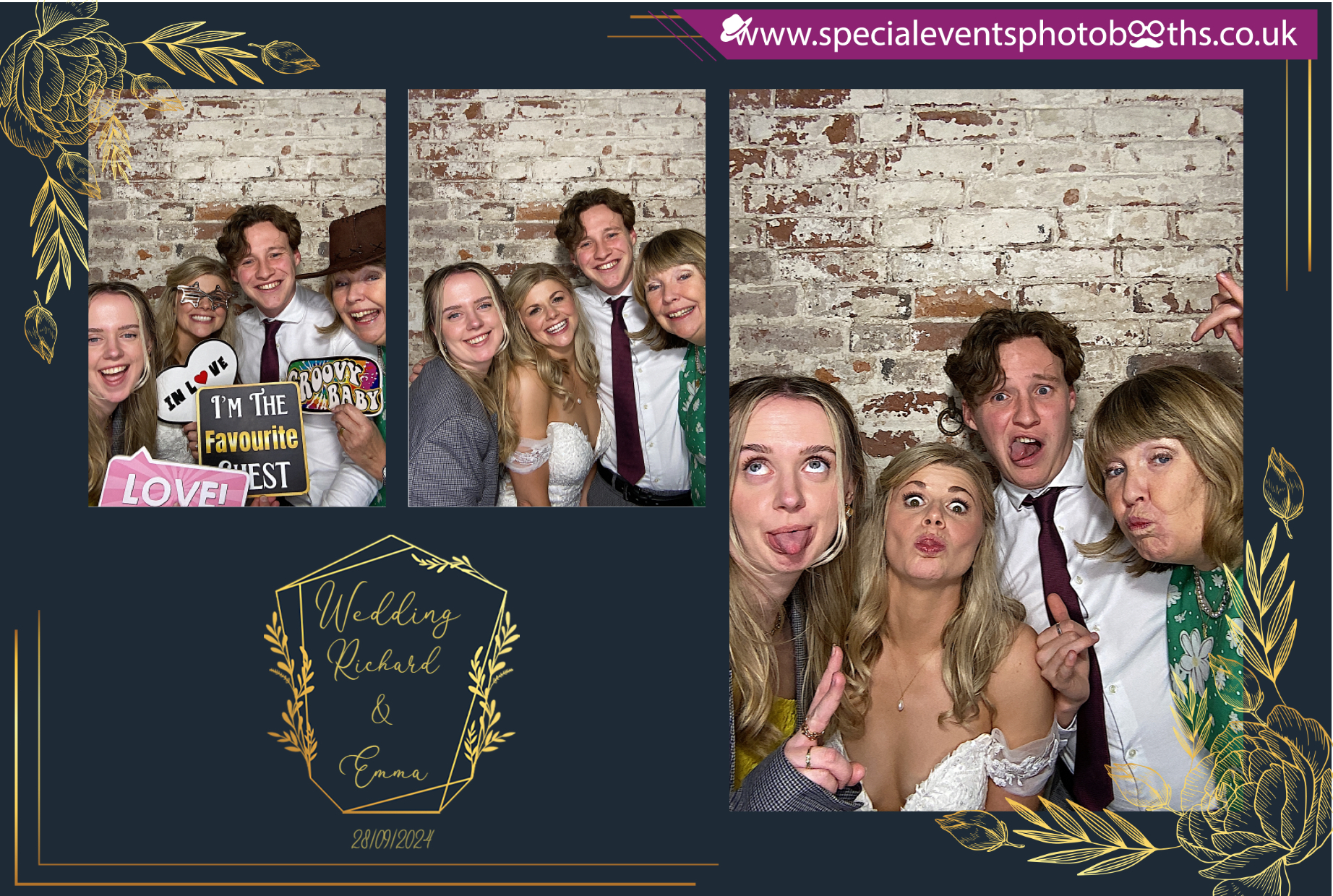Richard & Emma | View more photos from the event at my.specialeventsphotobooths.co.uk/u/SpecialEventsPhotoBooths/Richard-Emma