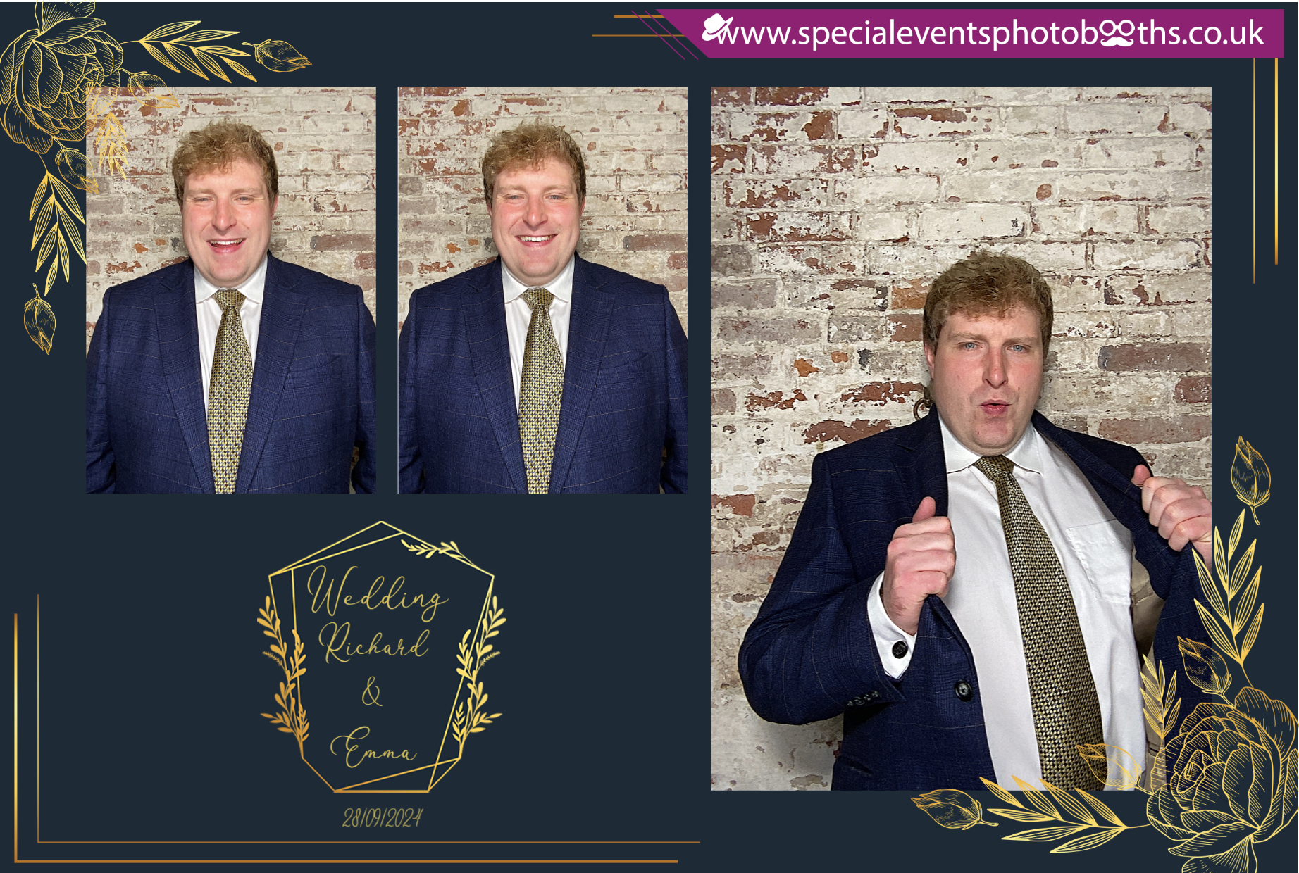 Richard & Emma | View more photos from the event at my.specialeventsphotobooths.co.uk/u/SpecialEventsPhotoBooths/Richard-Emma