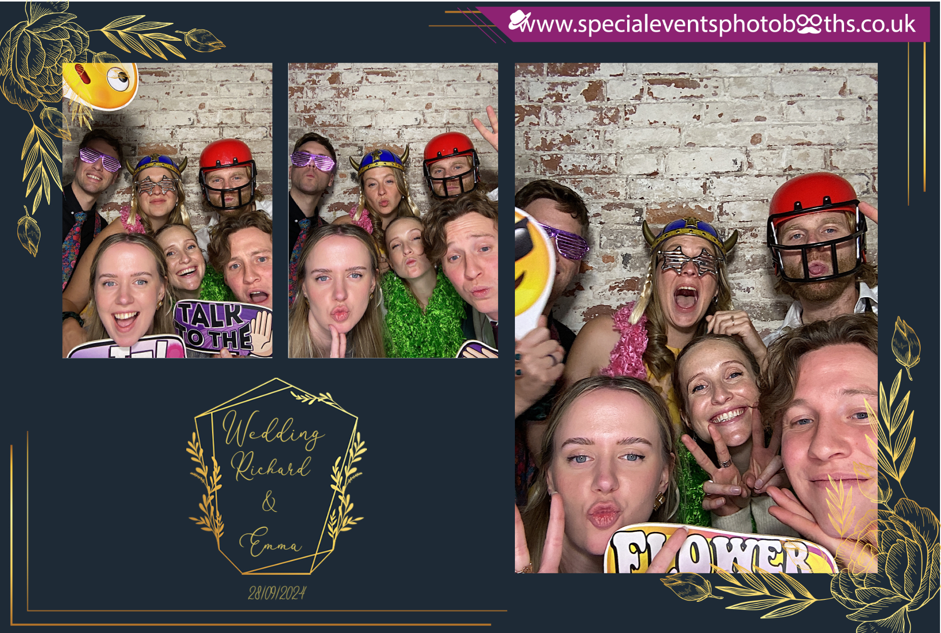 Richard & Emma | View more photos from the event at my.specialeventsphotobooths.co.uk/u/SpecialEventsPhotoBooths/Richard-Emma