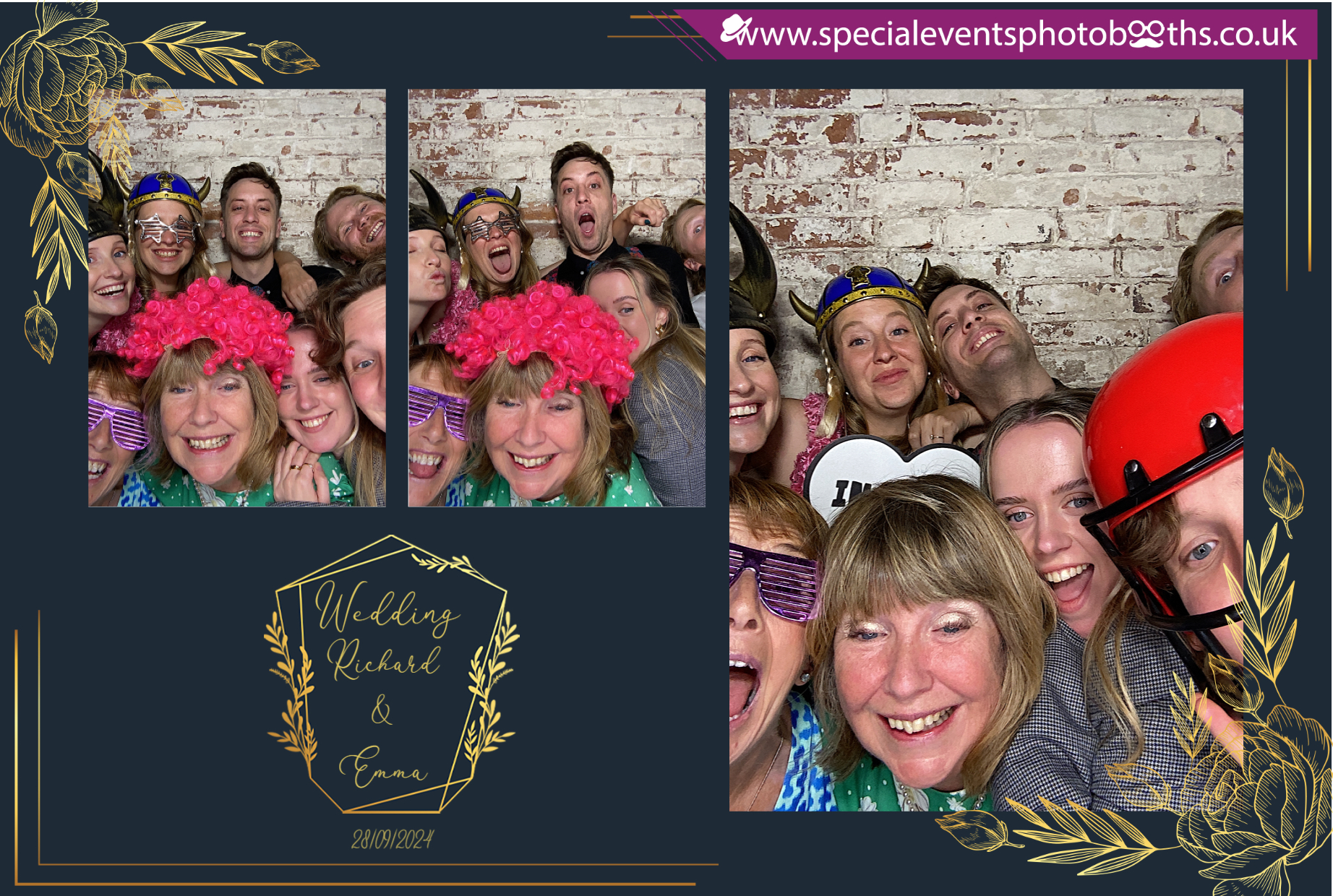 Richard & Emma | View more photos from the event at my.specialeventsphotobooths.co.uk/u/SpecialEventsPhotoBooths/Richard-Emma