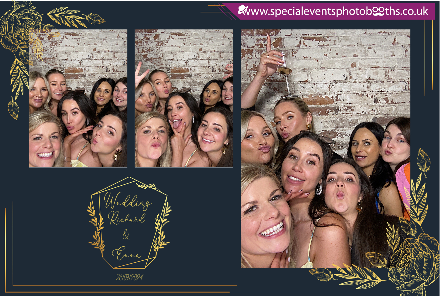 Richard & Emma | View more photos from the event at my.specialeventsphotobooths.co.uk/u/SpecialEventsPhotoBooths/Richard-Emma