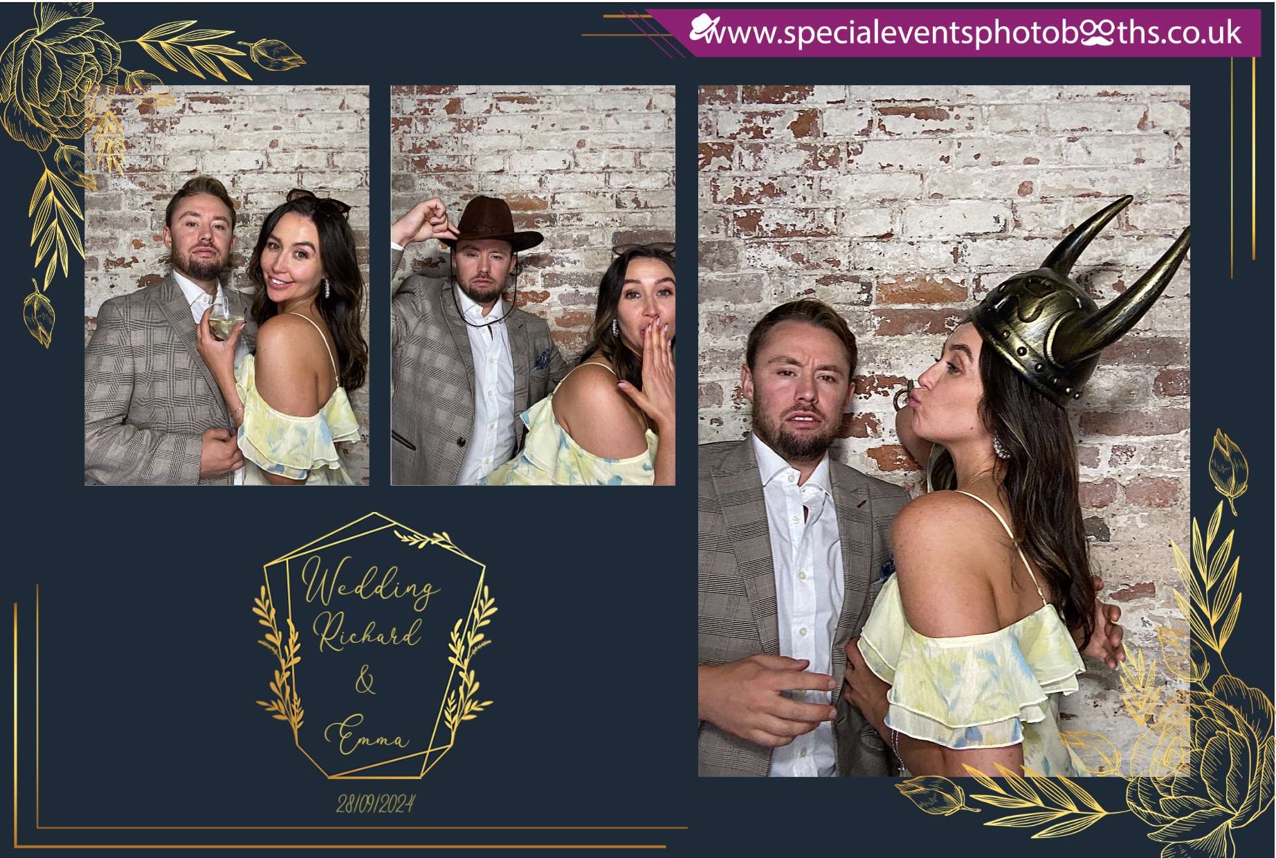 Richard & Emma | View more photos from the event at my.specialeventsphotobooths.co.uk/u/SpecialEventsPhotoBooths/Richard-Emma