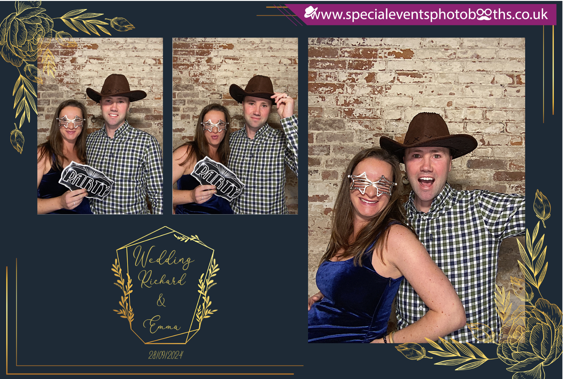 Richard & Emma | View more photos from the event at my.specialeventsphotobooths.co.uk/u/SpecialEventsPhotoBooths/Richard-Emma