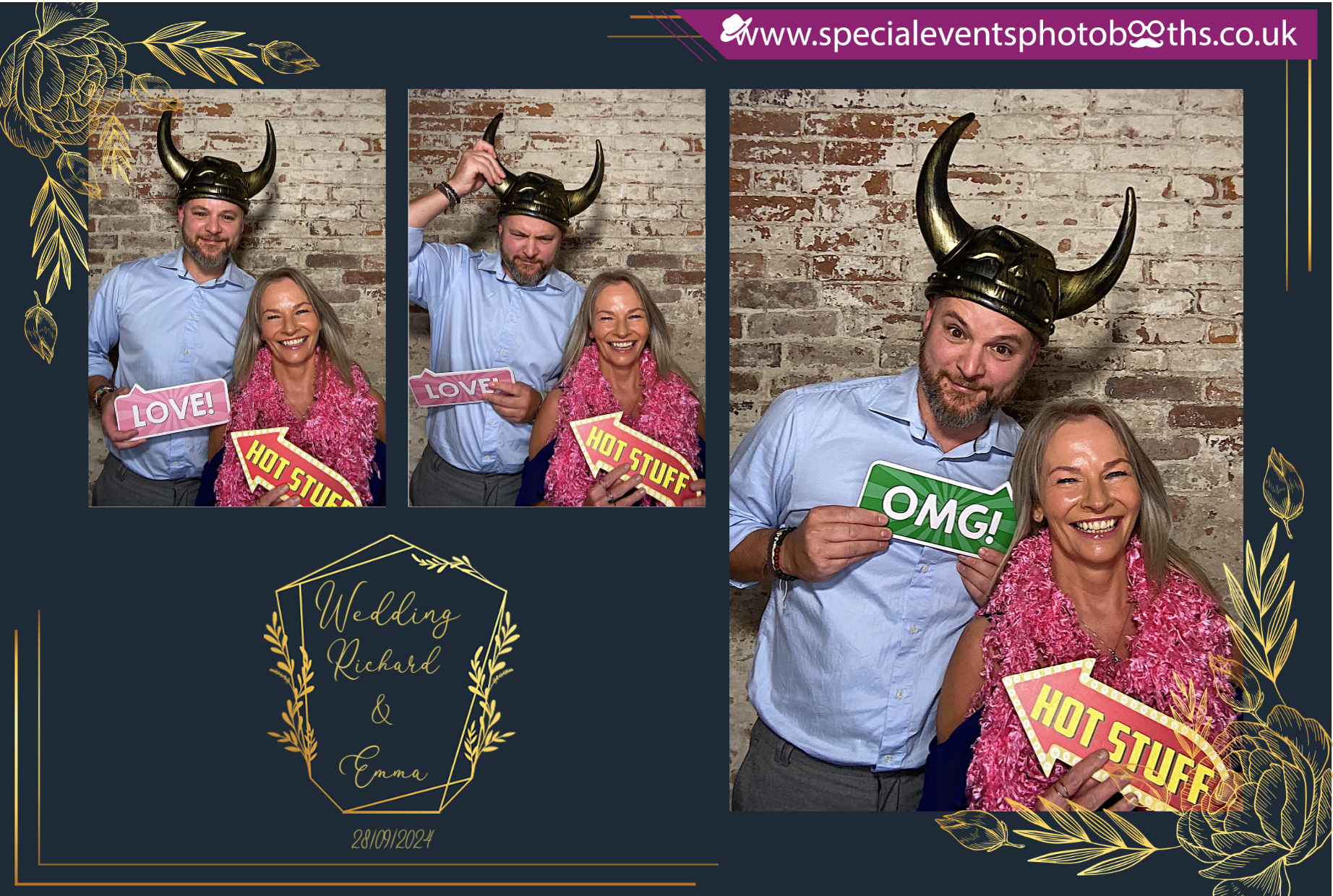 Richard & Emma | View more photos from the event at my.specialeventsphotobooths.co.uk/u/SpecialEventsPhotoBooths/Richard-Emma