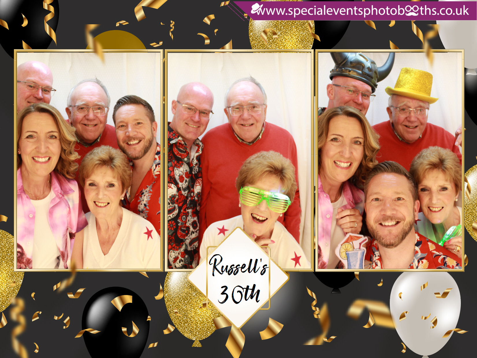 Russell’s 30th Birthday Party | View more photos from the event at my.specialeventsphotobooths.co.uk/u/SpecialEventsPhotoBooths/Russell’s-30th-Birthday-Party