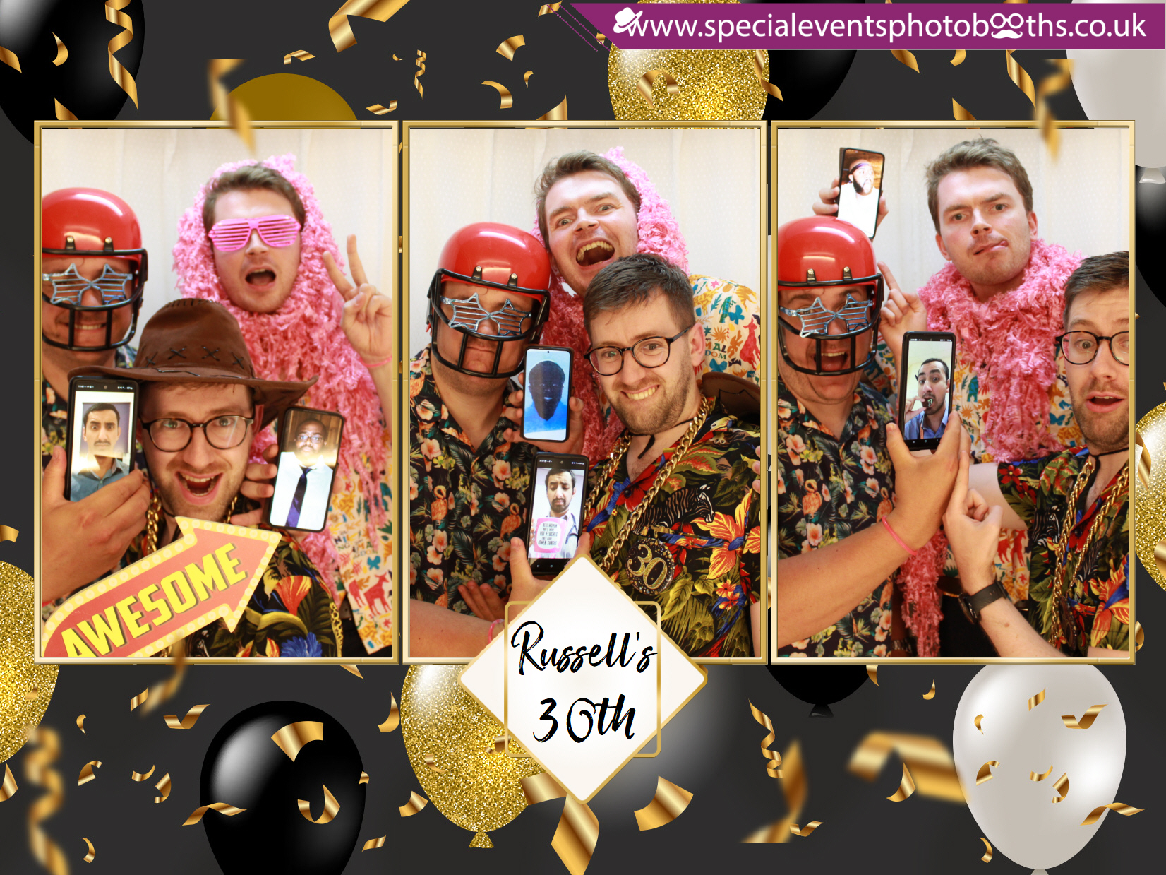 Russell’s 30th Birthday Party | View more photos from the event at my.specialeventsphotobooths.co.uk/u/SpecialEventsPhotoBooths/Russell’s-30th-Birthday-Party