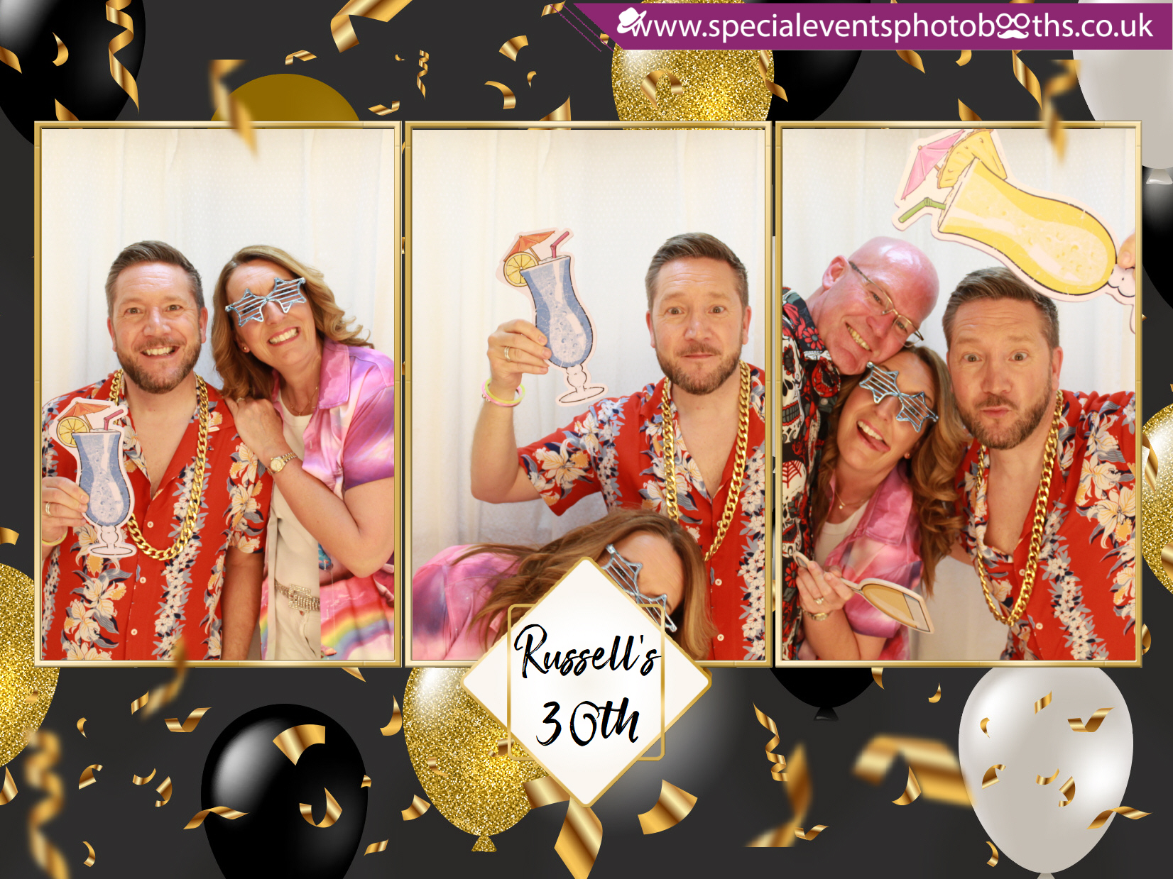 Russell’s 30th Birthday Party | View more photos from the event at my.specialeventsphotobooths.co.uk/u/SpecialEventsPhotoBooths/Russell’s-30th-Birthday-Party