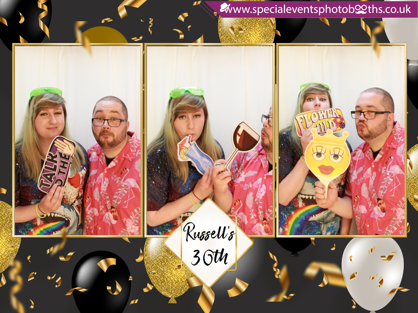 Russell’s 30th Birthday Party | View more photos from the event at my.specialeventsphotobooths.co.uk/u/SpecialEventsPhotoBooths/Russell’s-30th-Birthday-Party