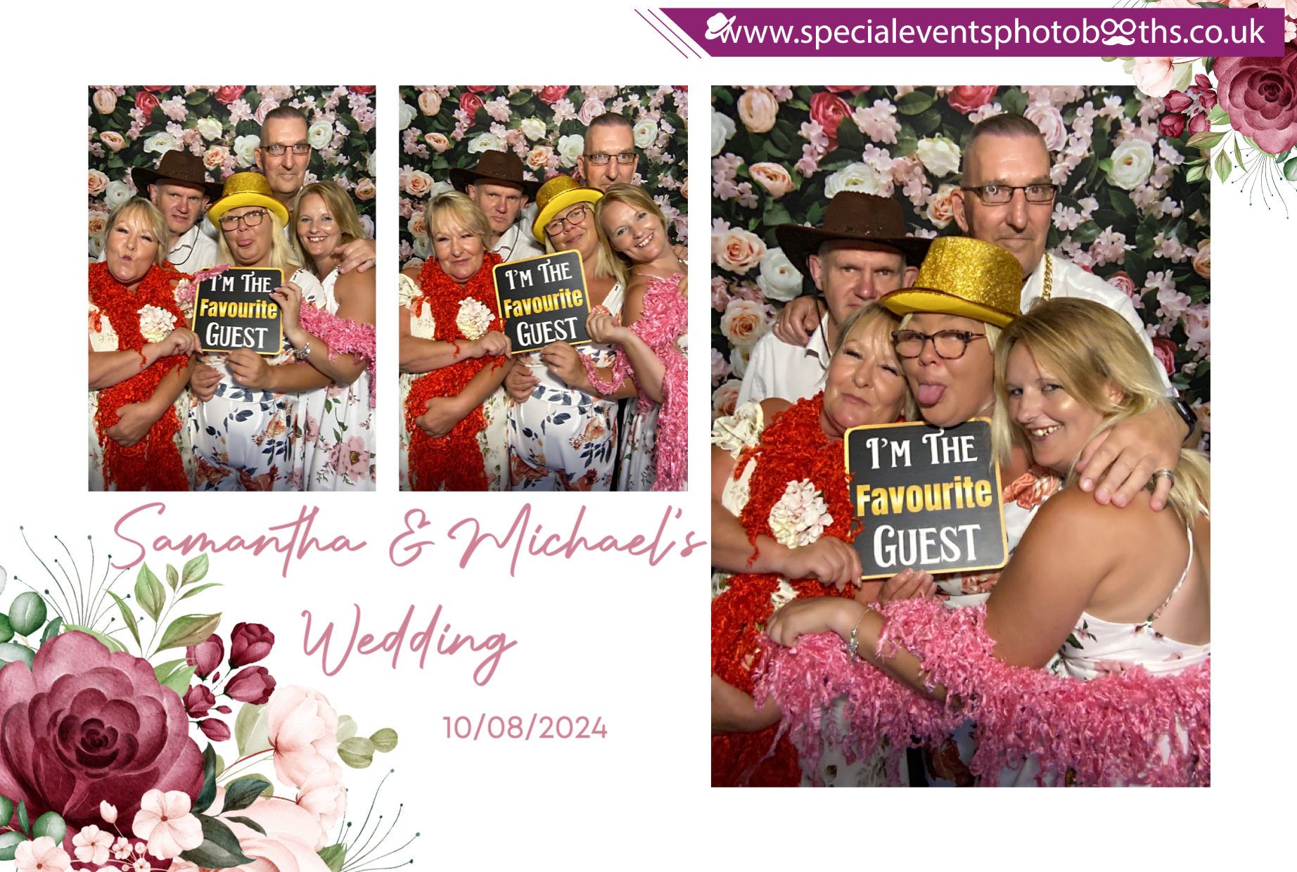 Samantha & Michael's Wedding | View more photos from the event at my.specialeventsphotobooths.co.uk/u/SpecialEventsPhotoBooths/Samantha-Michaels-Wedding