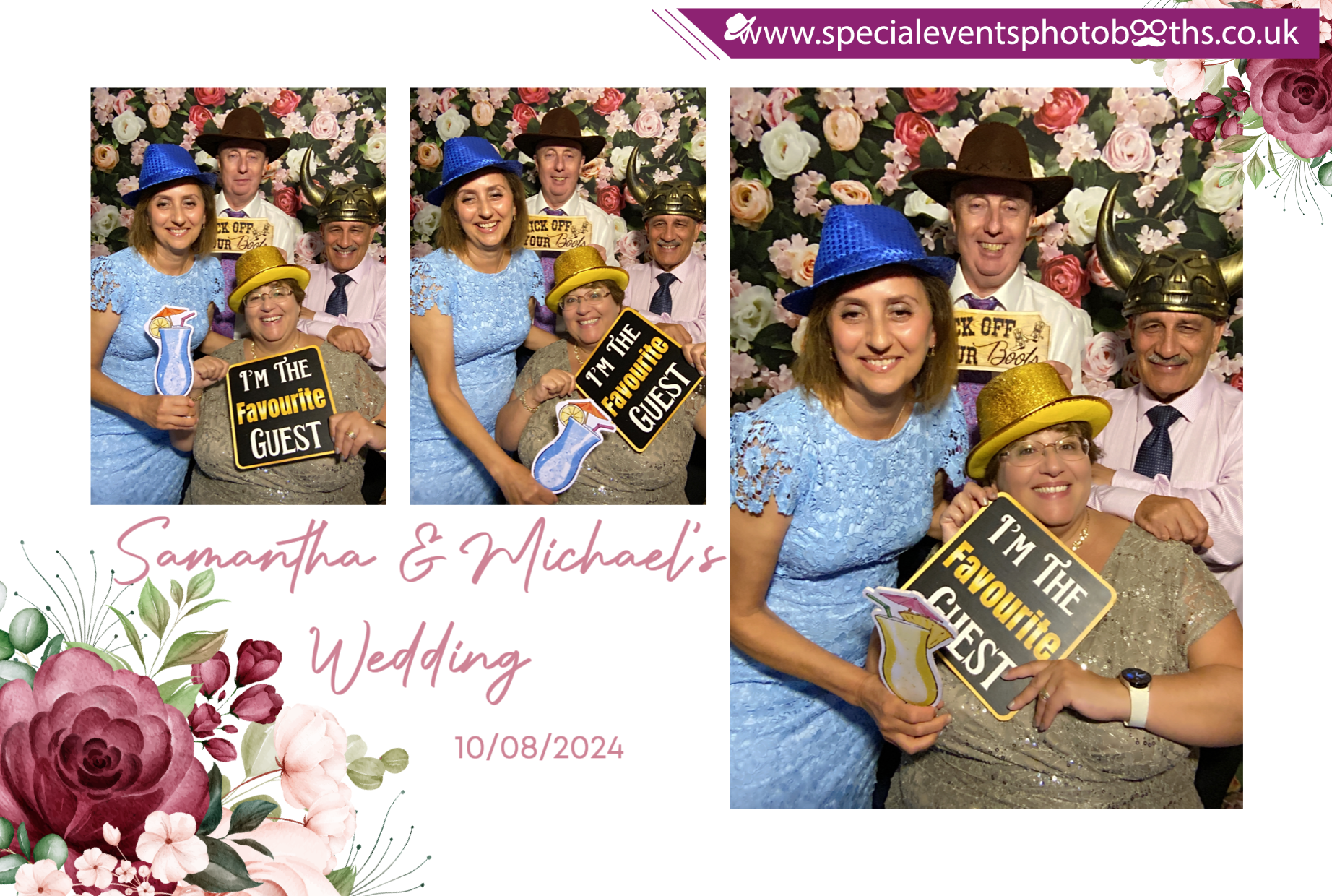 Samantha & Michael's Wedding | View more photos from the event at my.specialeventsphotobooths.co.uk/u/SpecialEventsPhotoBooths/Samantha-Michaels-Wedding