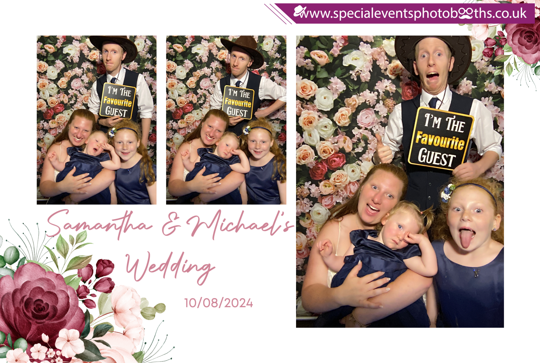 Samantha & Michael's Wedding | View more photos from the event at my.specialeventsphotobooths.co.uk/u/SpecialEventsPhotoBooths/Samantha-Michaels-Wedding