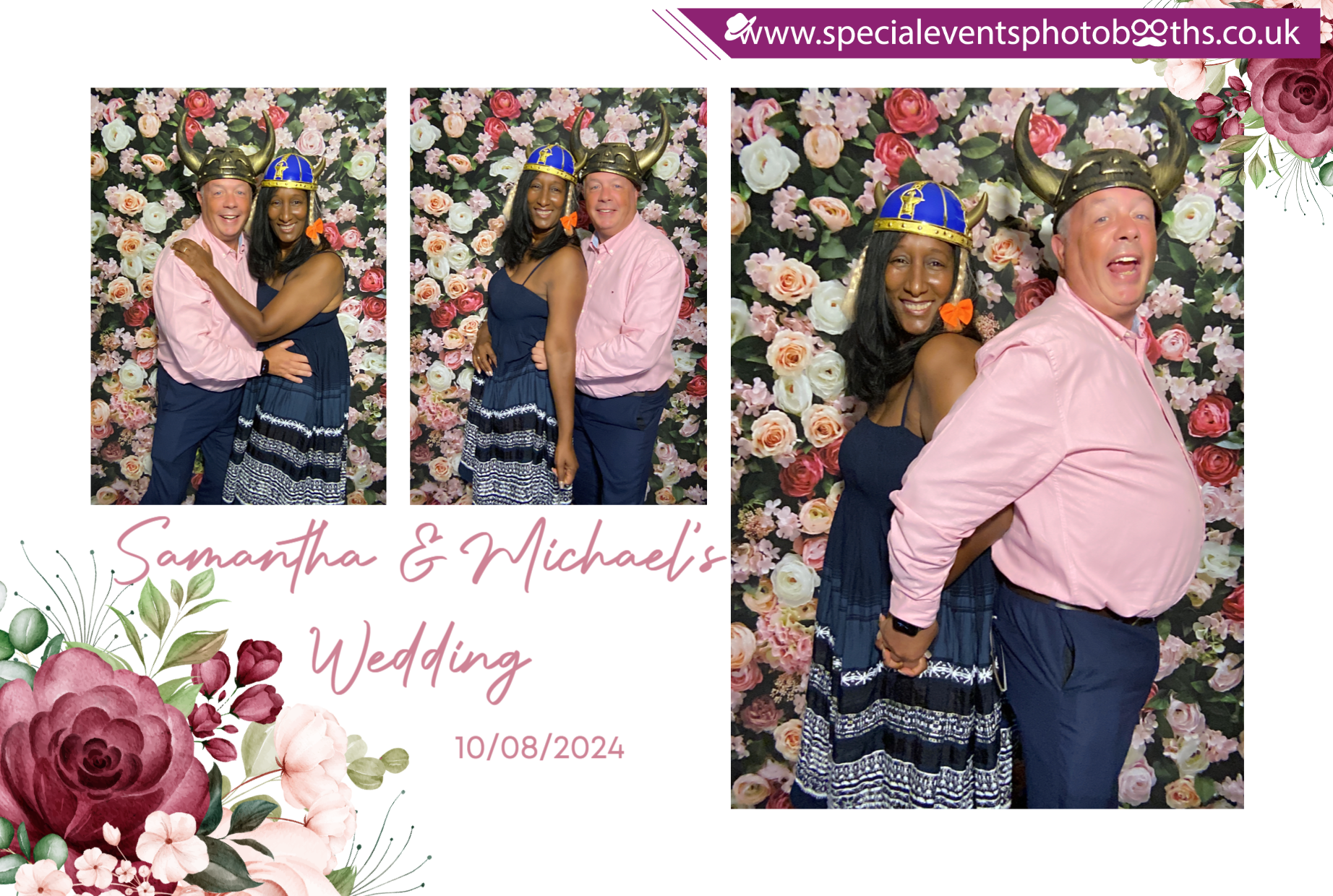 Samantha & Michael's Wedding | View more photos from the event at my.specialeventsphotobooths.co.uk/u/SpecialEventsPhotoBooths/Samantha-Michaels-Wedding