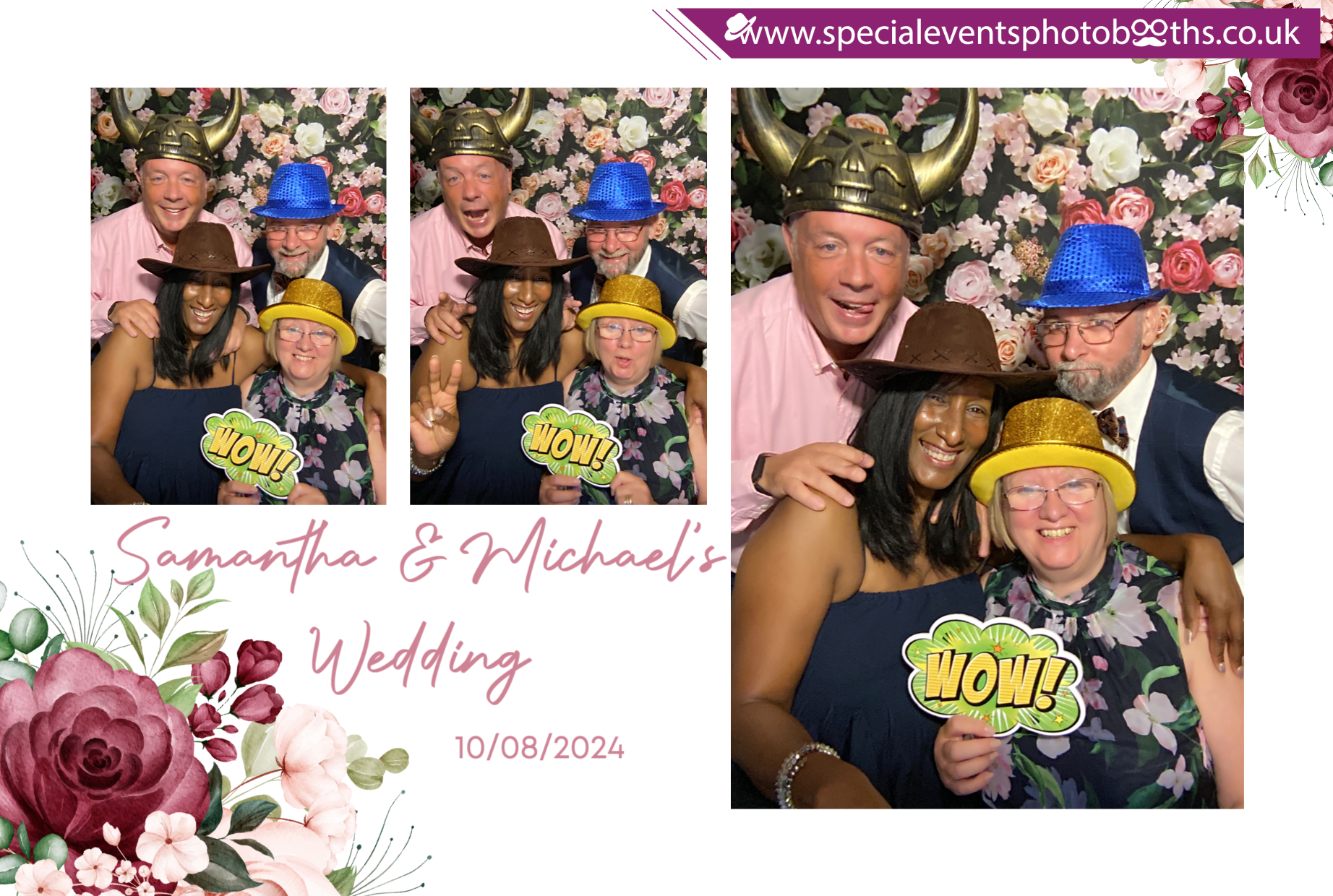 Samantha & Michael's Wedding | View more photos from the event at my.specialeventsphotobooths.co.uk/u/SpecialEventsPhotoBooths/Samantha-Michaels-Wedding