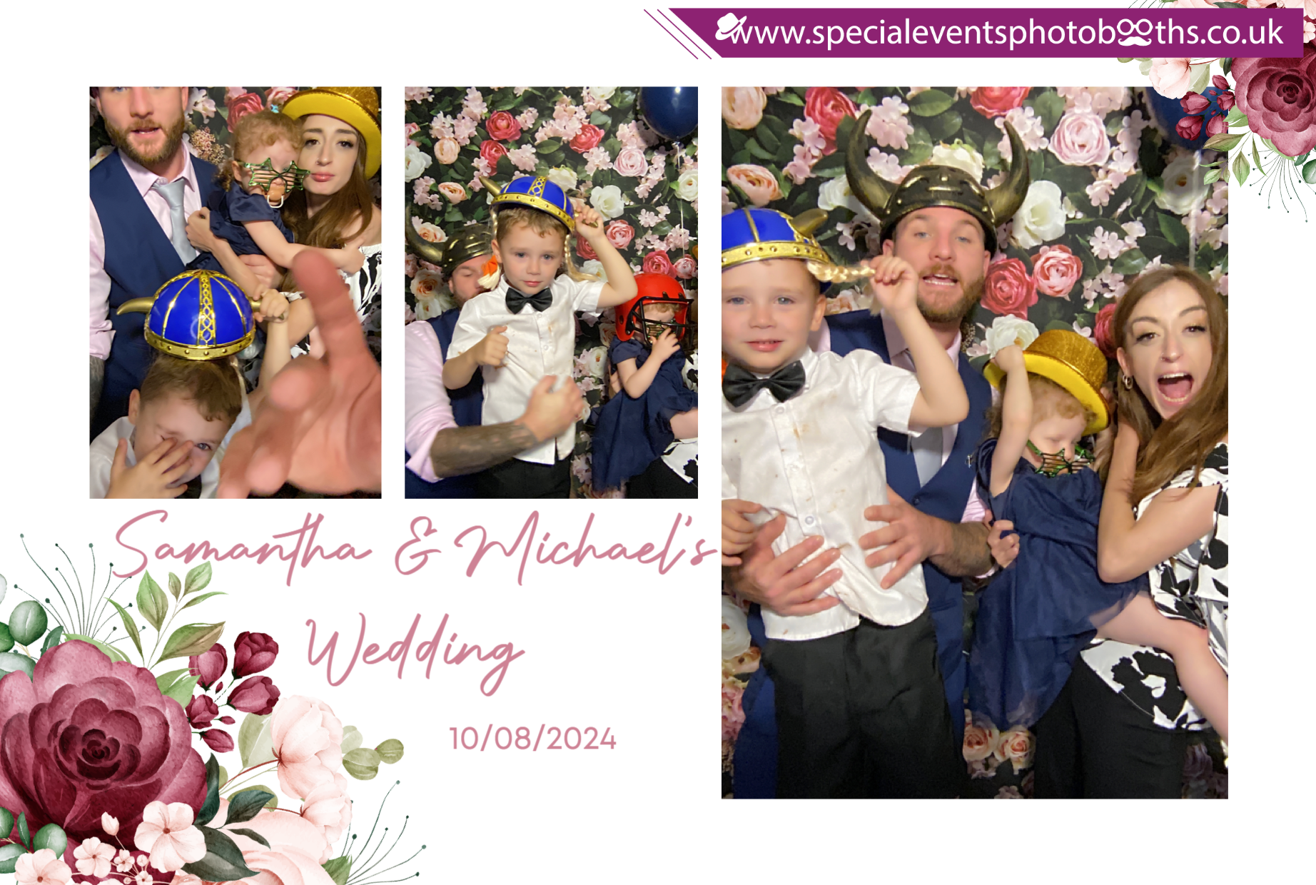 Samantha & Michael's Wedding | View more photos from the event at my.specialeventsphotobooths.co.uk/u/SpecialEventsPhotoBooths/Samantha-Michaels-Wedding