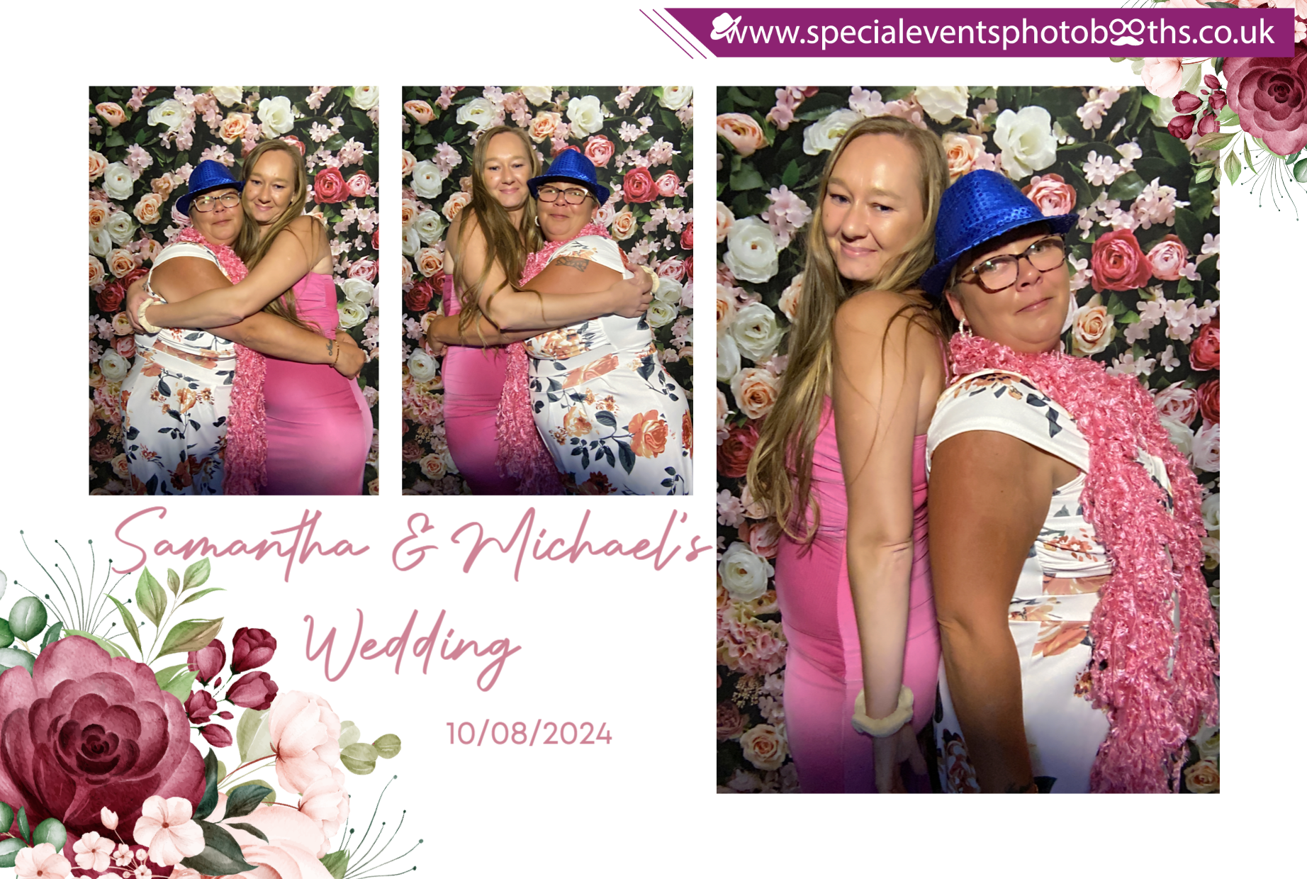 Samantha & Michael's Wedding | View more photos from the event at my.specialeventsphotobooths.co.uk/u/SpecialEventsPhotoBooths/Samantha-Michaels-Wedding