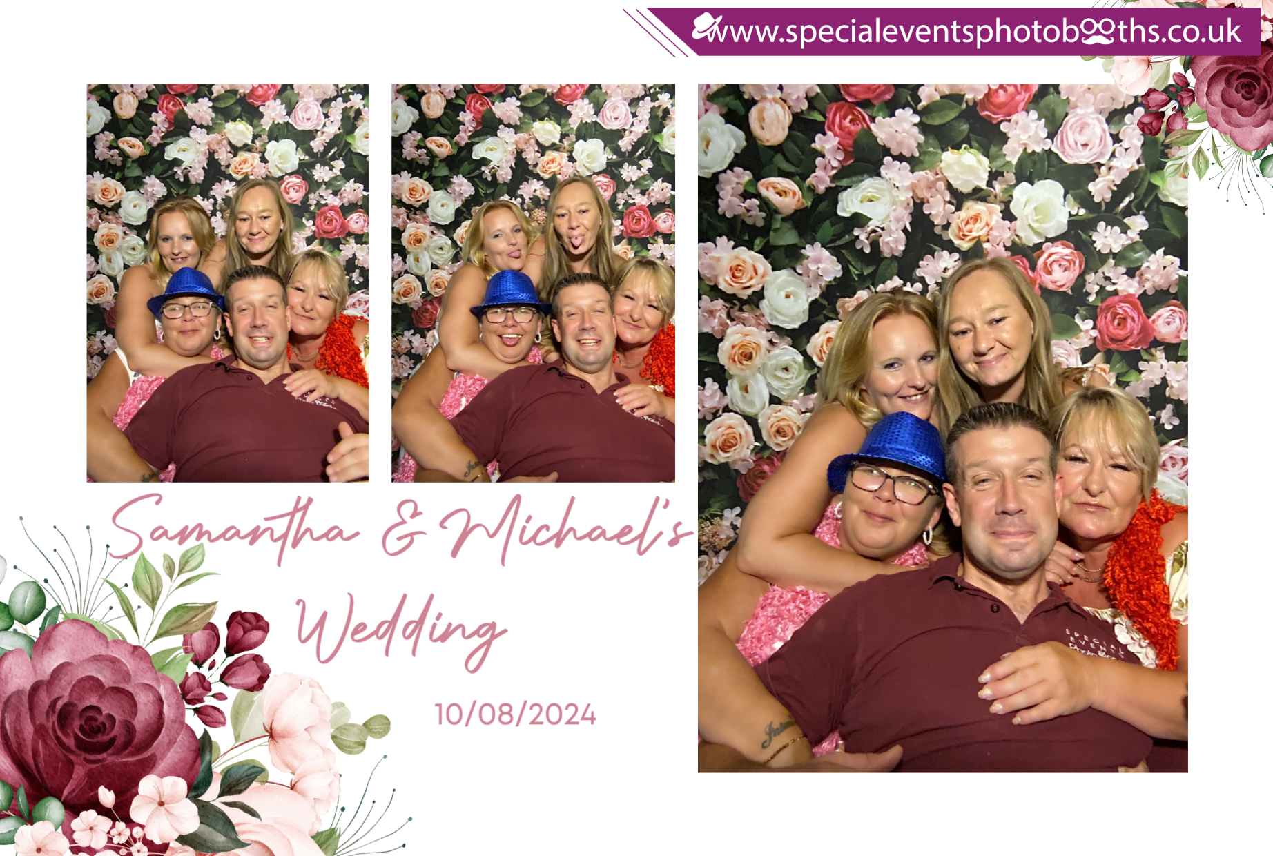 Samantha & Michael's Wedding | View more photos from the event at my.specialeventsphotobooths.co.uk/u/SpecialEventsPhotoBooths/Samantha-Michaels-Wedding
