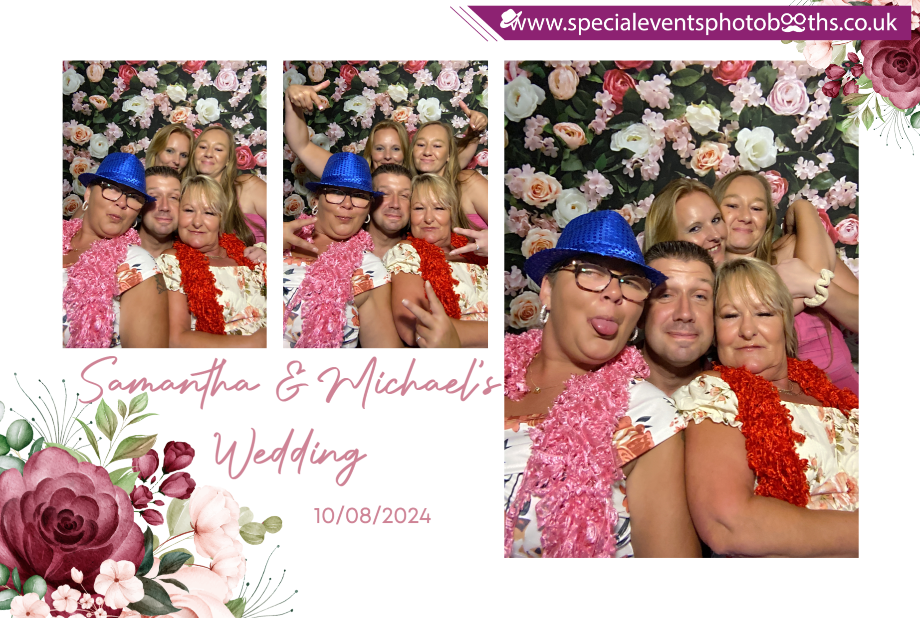 Samantha & Michael's Wedding | View more photos from the event at my.specialeventsphotobooths.co.uk/u/SpecialEventsPhotoBooths/Samantha-Michaels-Wedding
