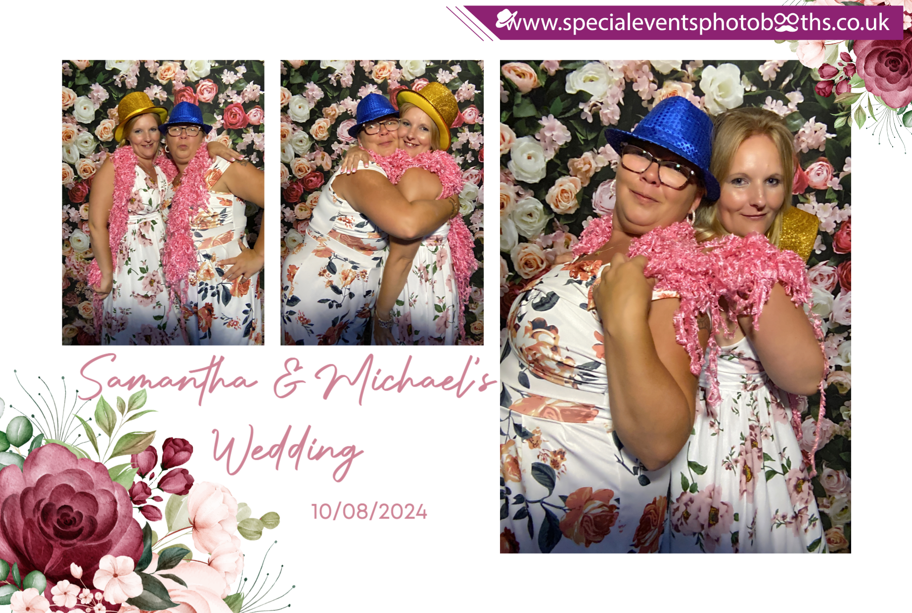 Samantha & Michael's Wedding | View more photos from the event at my.specialeventsphotobooths.co.uk/u/SpecialEventsPhotoBooths/Samantha-Michaels-Wedding