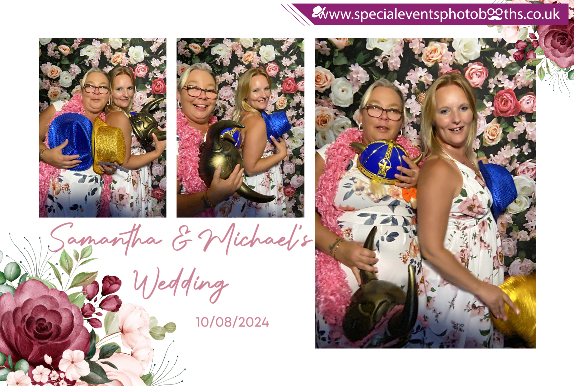 Samantha & Michael's Wedding | View more photos from the event at my.specialeventsphotobooths.co.uk/u/SpecialEventsPhotoBooths/Samantha-Michaels-Wedding