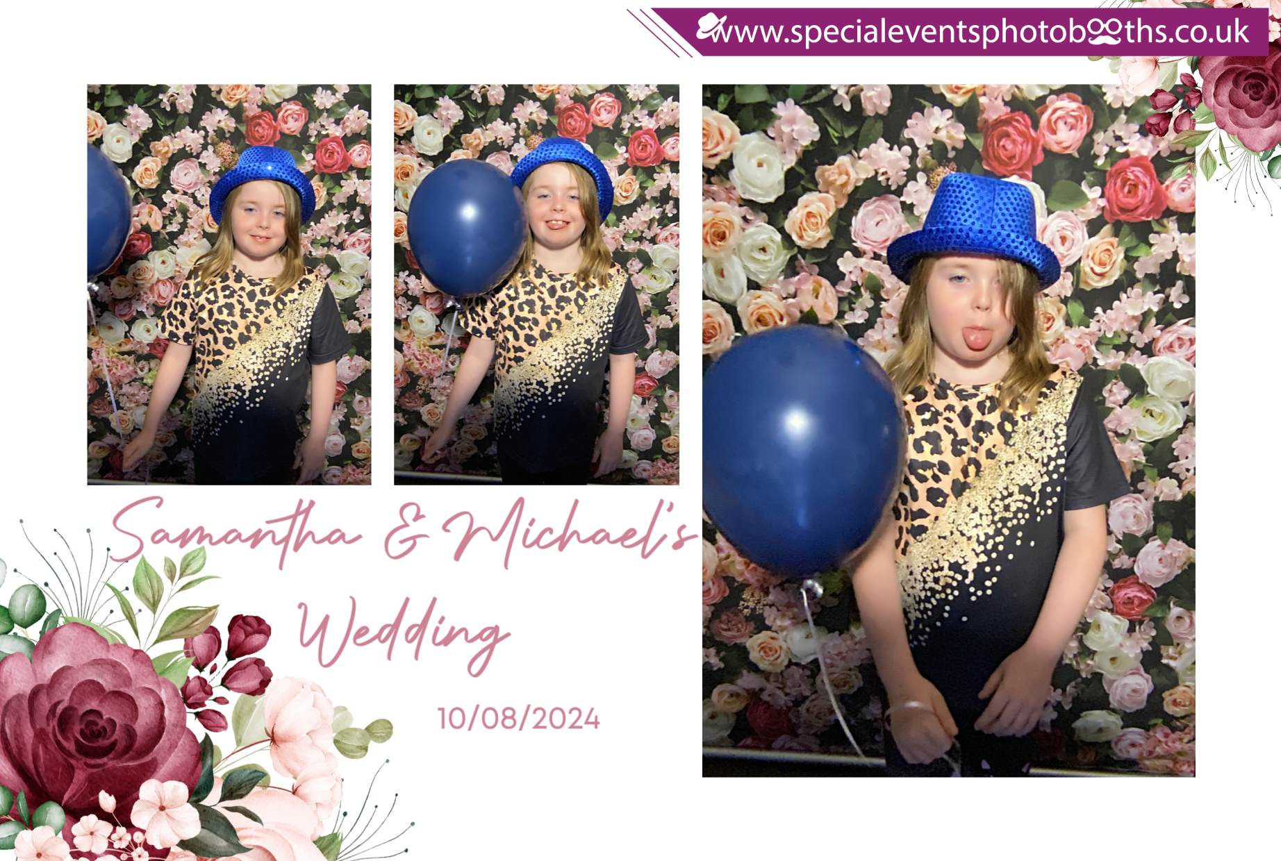 Samantha & Michael's Wedding | View more photos from the event at my.specialeventsphotobooths.co.uk/u/SpecialEventsPhotoBooths/Samantha-Michaels-Wedding