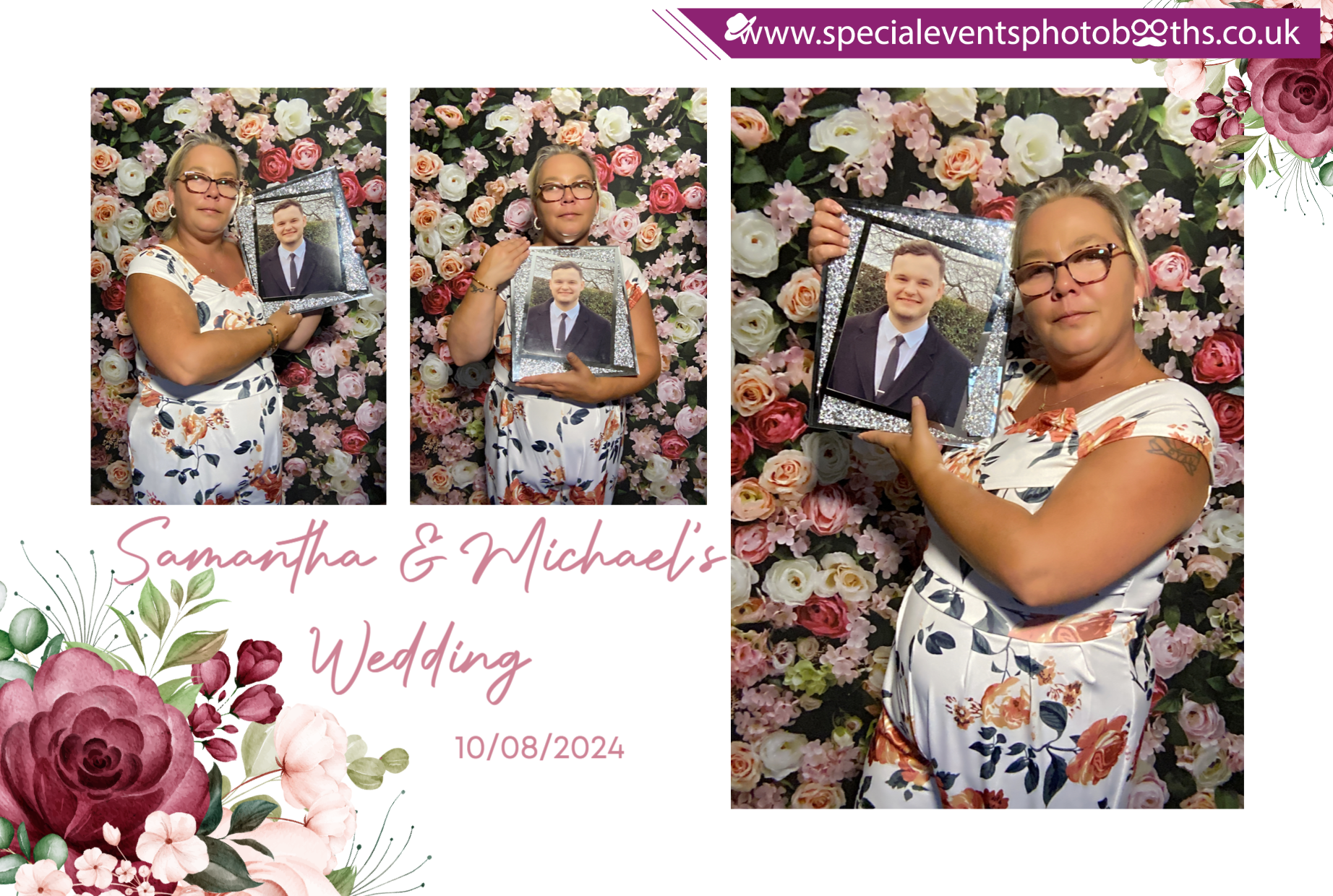 Samantha & Michael's Wedding | View more photos from the event at my.specialeventsphotobooths.co.uk/u/SpecialEventsPhotoBooths/Samantha-Michaels-Wedding
