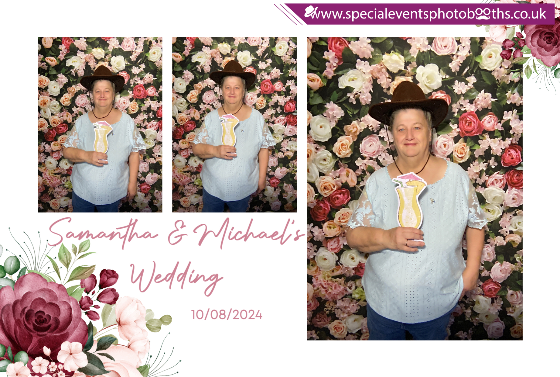 Samantha & Michael's Wedding | View more photos from the event at my.specialeventsphotobooths.co.uk/u/SpecialEventsPhotoBooths/Samantha-Michaels-Wedding