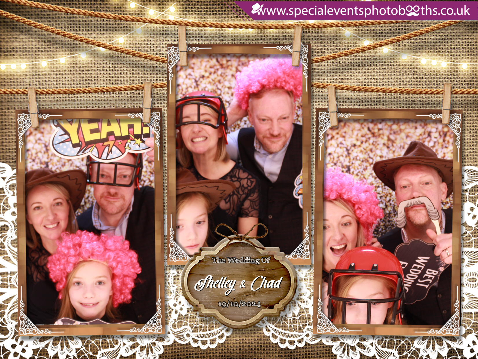 Shelley & Chads Wedding | View more photos from the event at my.specialeventsphotobooths.co.uk/u/SpecialEventsPhotoBooths/Shelley-Chads-Wedding