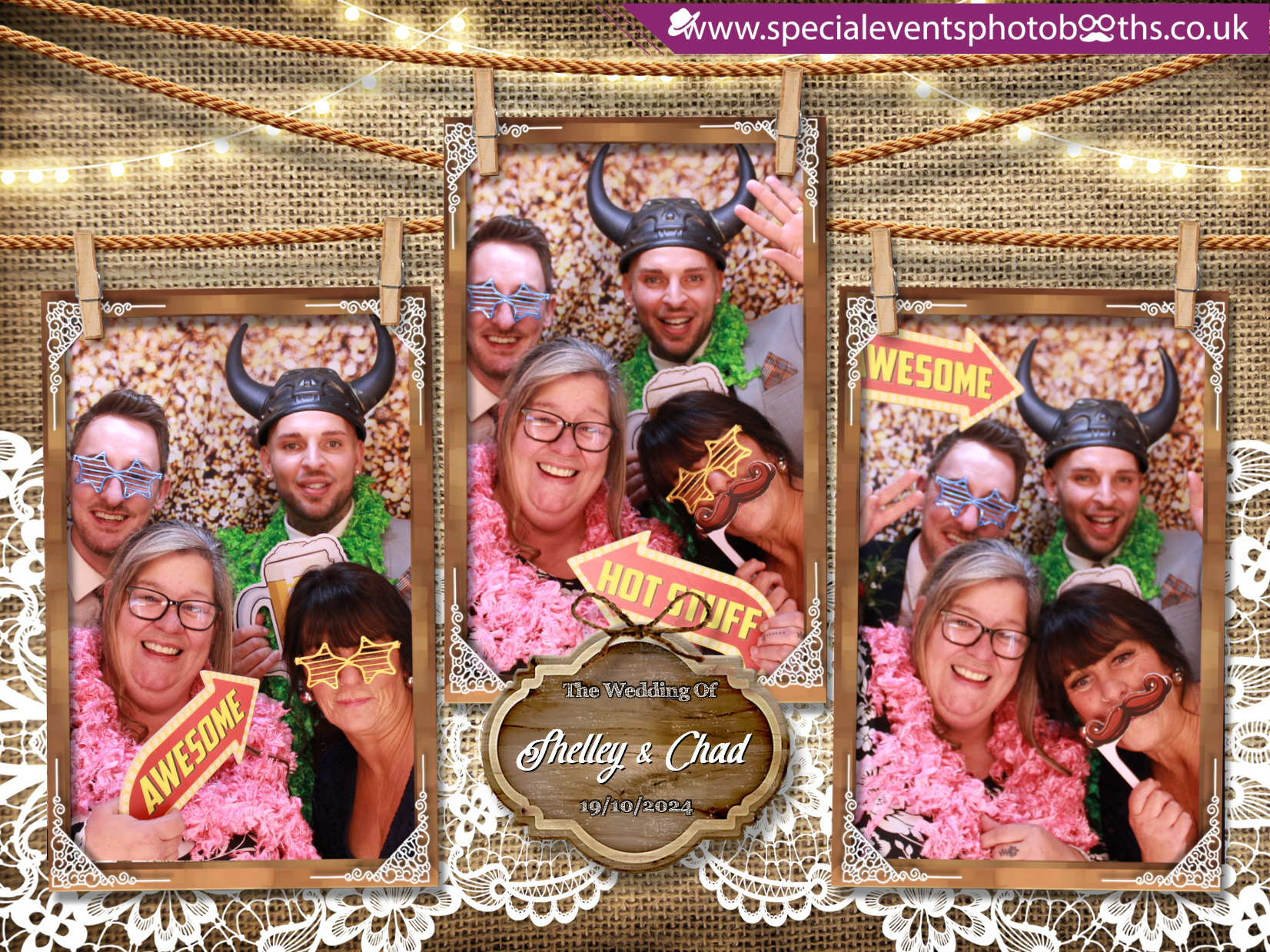 Shelley & Chads Wedding | View more photos from the event at my.specialeventsphotobooths.co.uk/u/SpecialEventsPhotoBooths/Shelley-Chads-Wedding