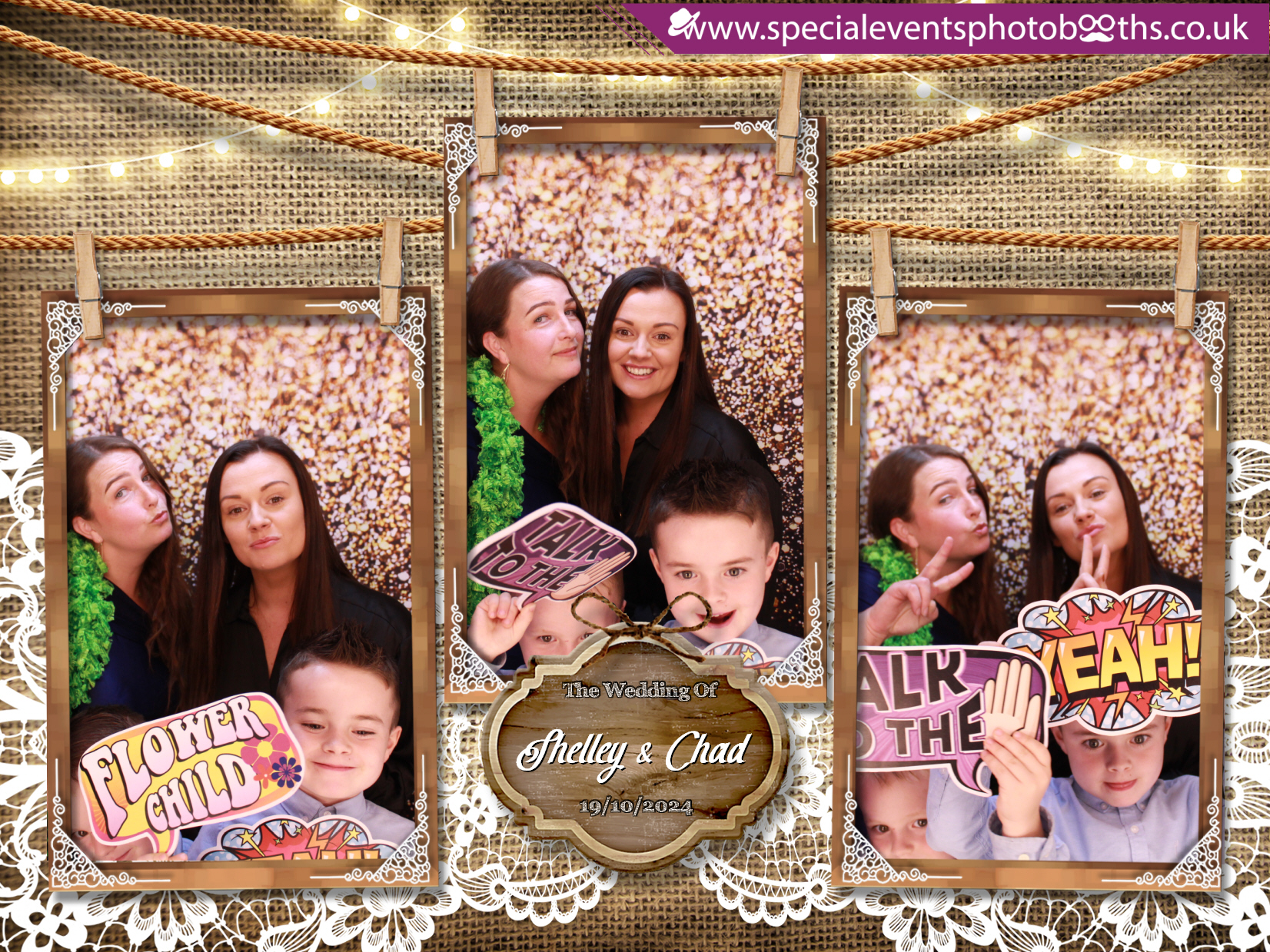 Shelley & Chads Wedding | View more photos from the event at my.specialeventsphotobooths.co.uk/u/SpecialEventsPhotoBooths/Shelley-Chads-Wedding
